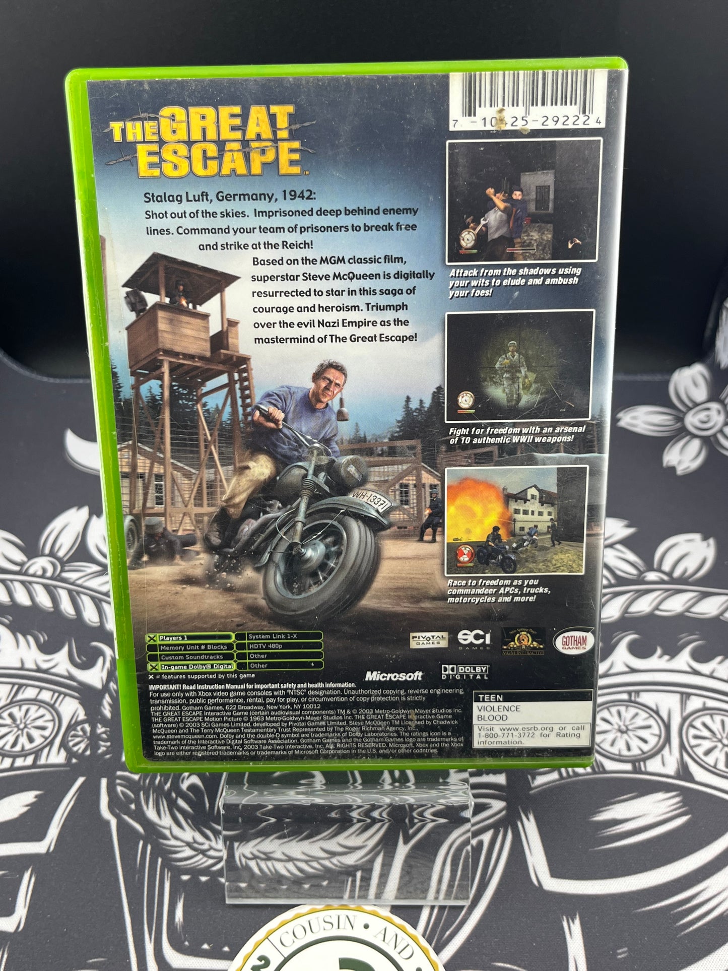 Great Escape Xbox CIB