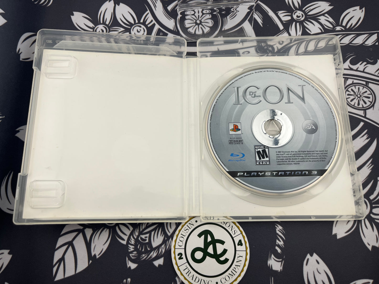 Def Jam Icon PS3 No Manual