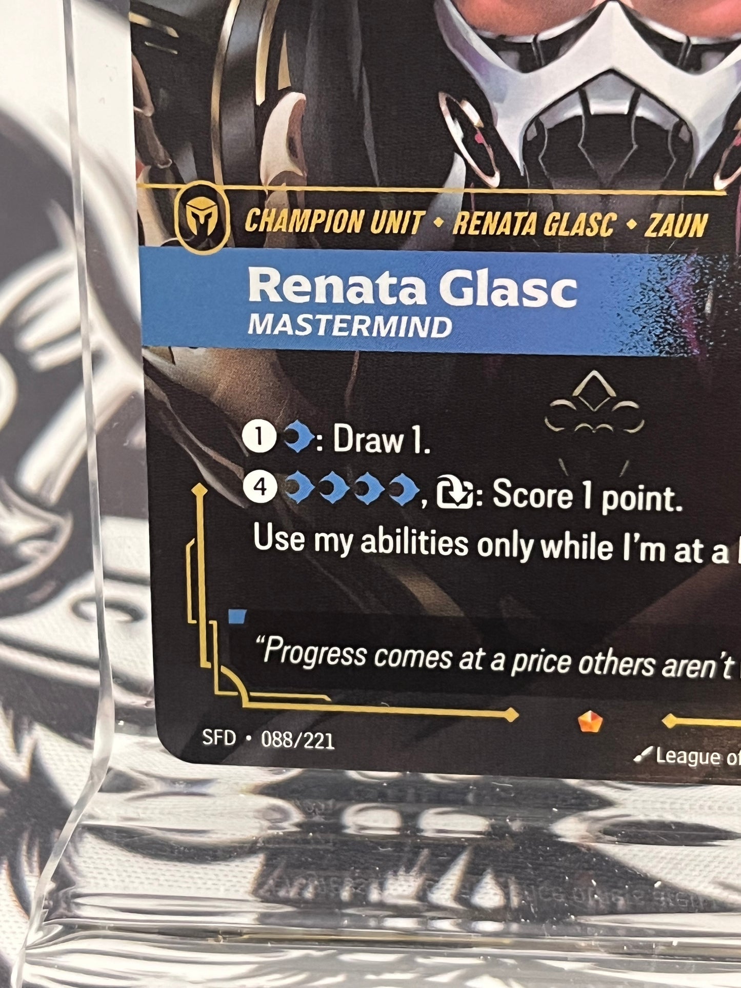 Renata Glasc - Mastermind Riftbound Spirit Forge 088/221