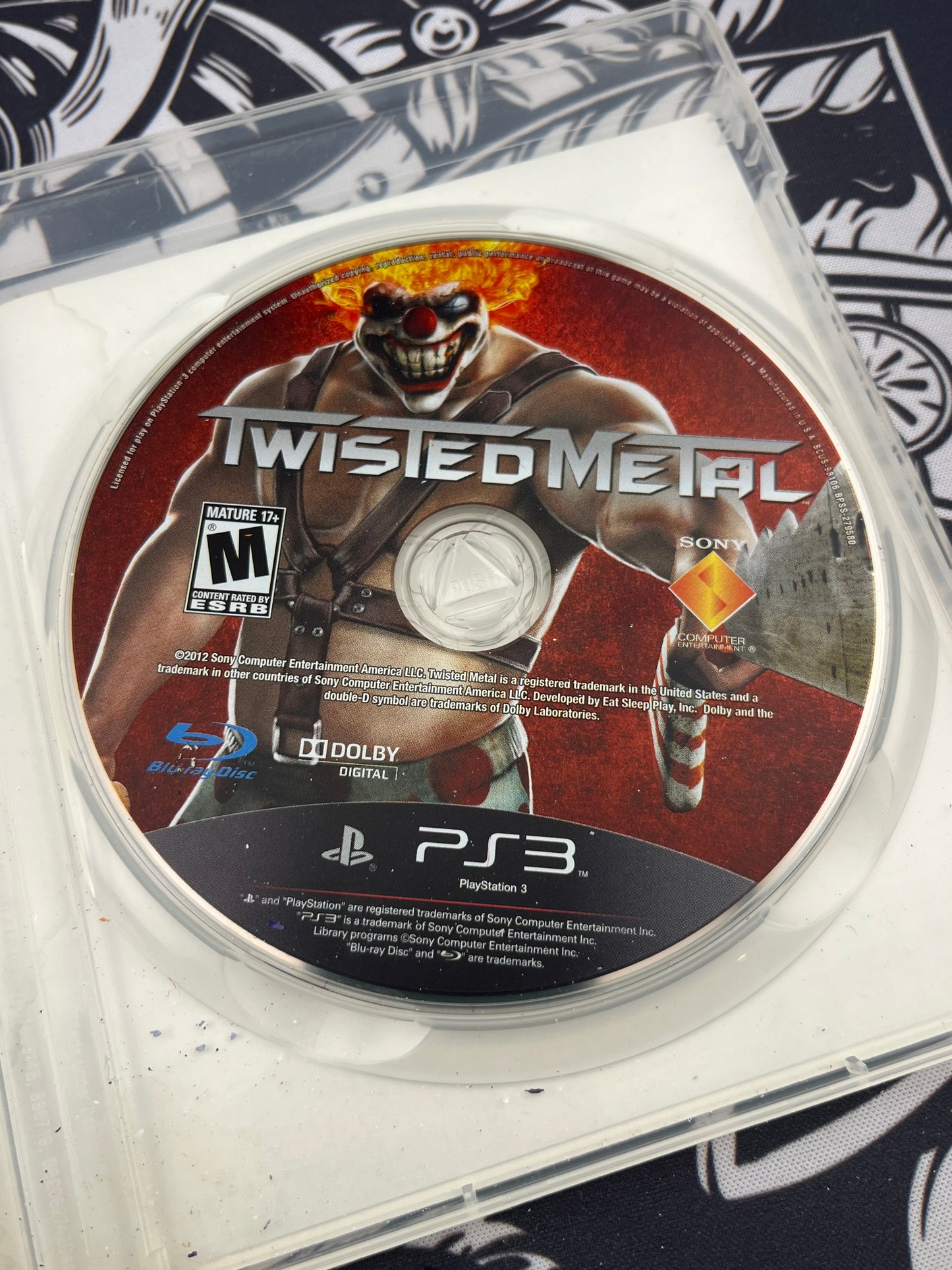 Twisted Metal Limited Edition PS3 CIB (Manual Water Damaged)