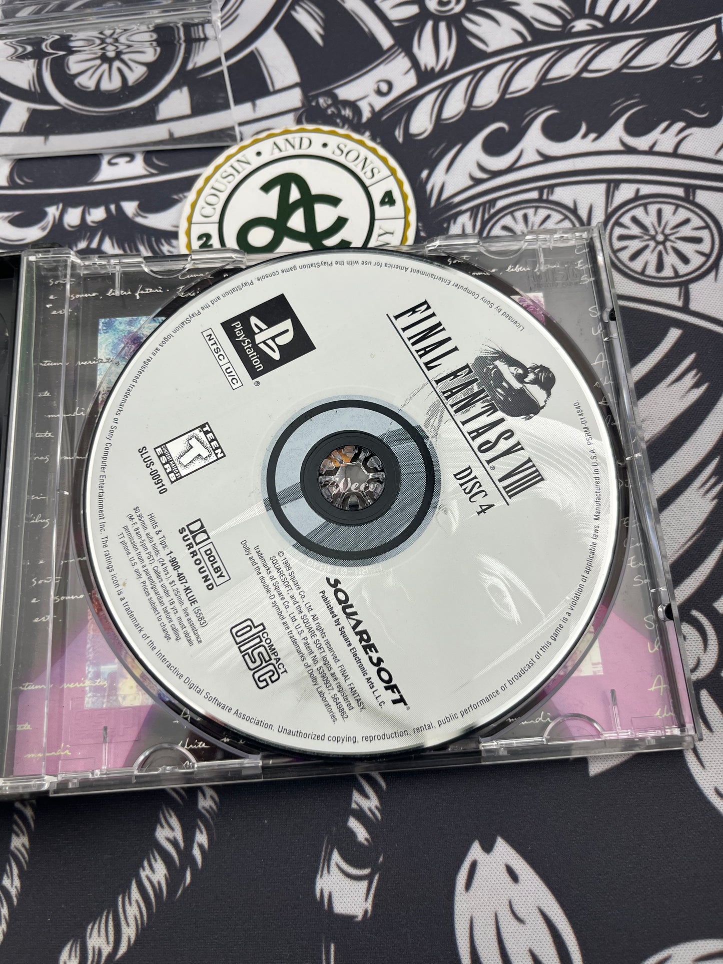 Final Fantasy VIII 8 Greatest Hits PS1 CIB