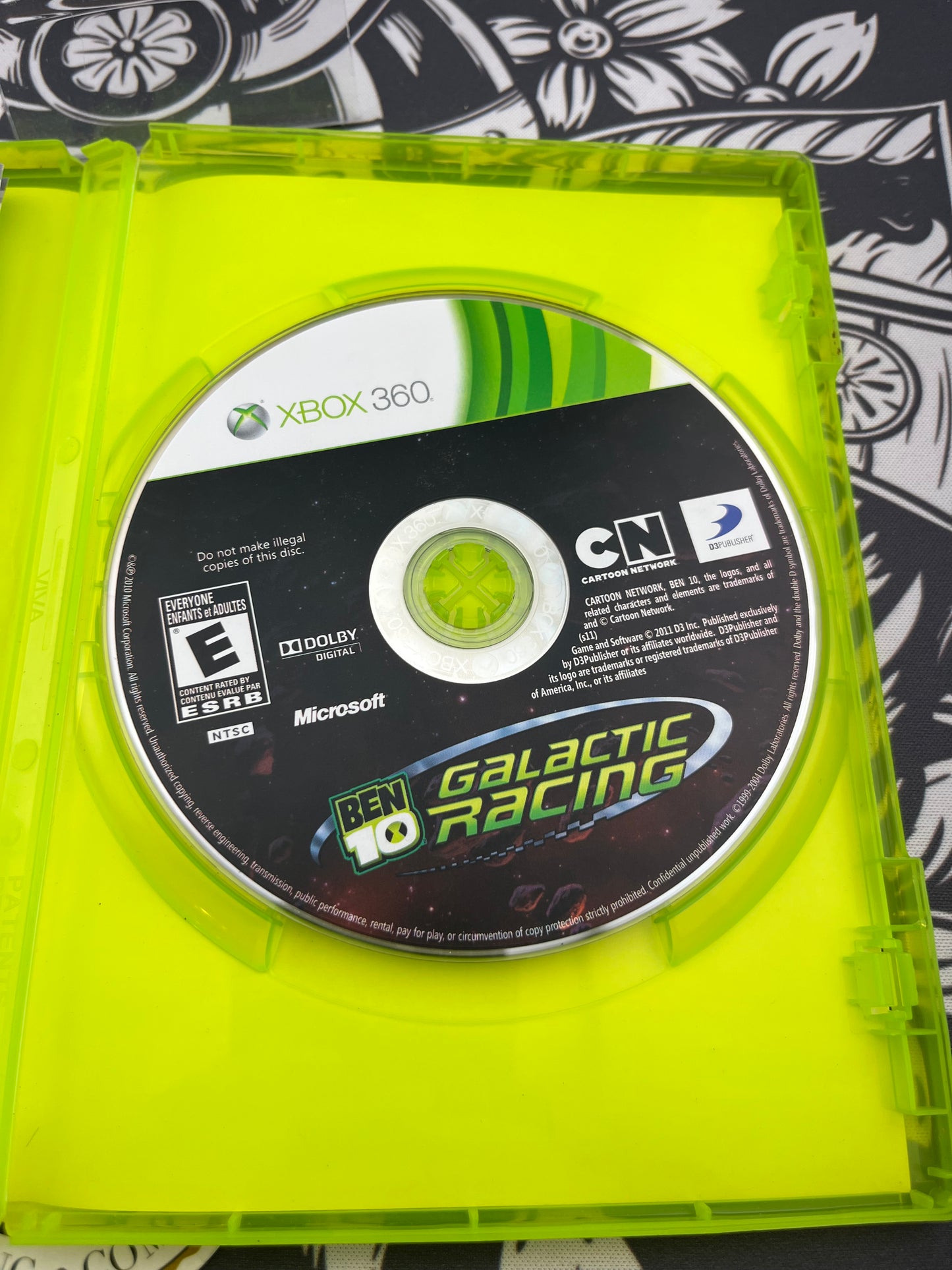 Ben 10 Galatic Racing Xbox 360 CIB