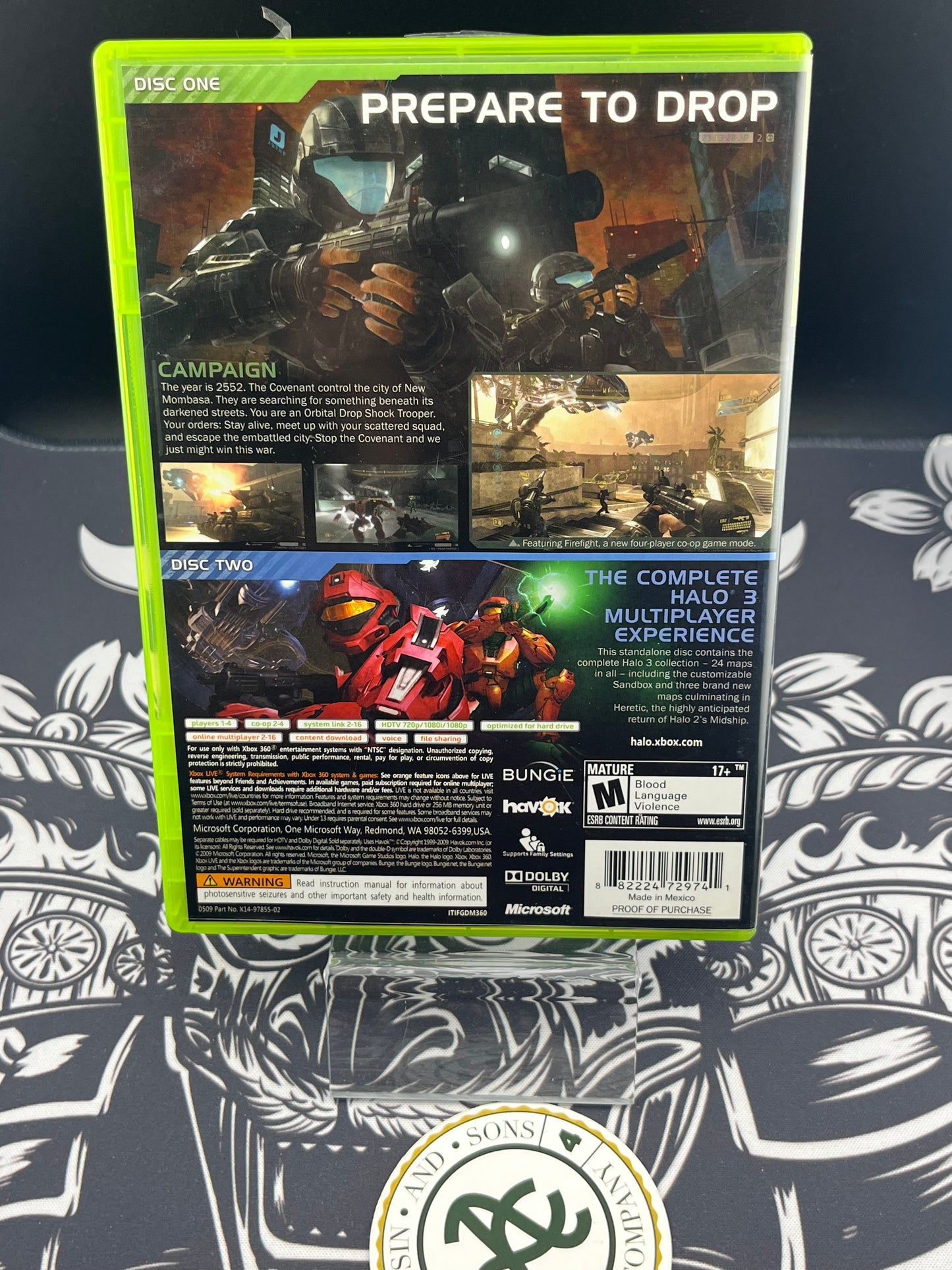 Halo 3 ODST Xbox 360 CIB