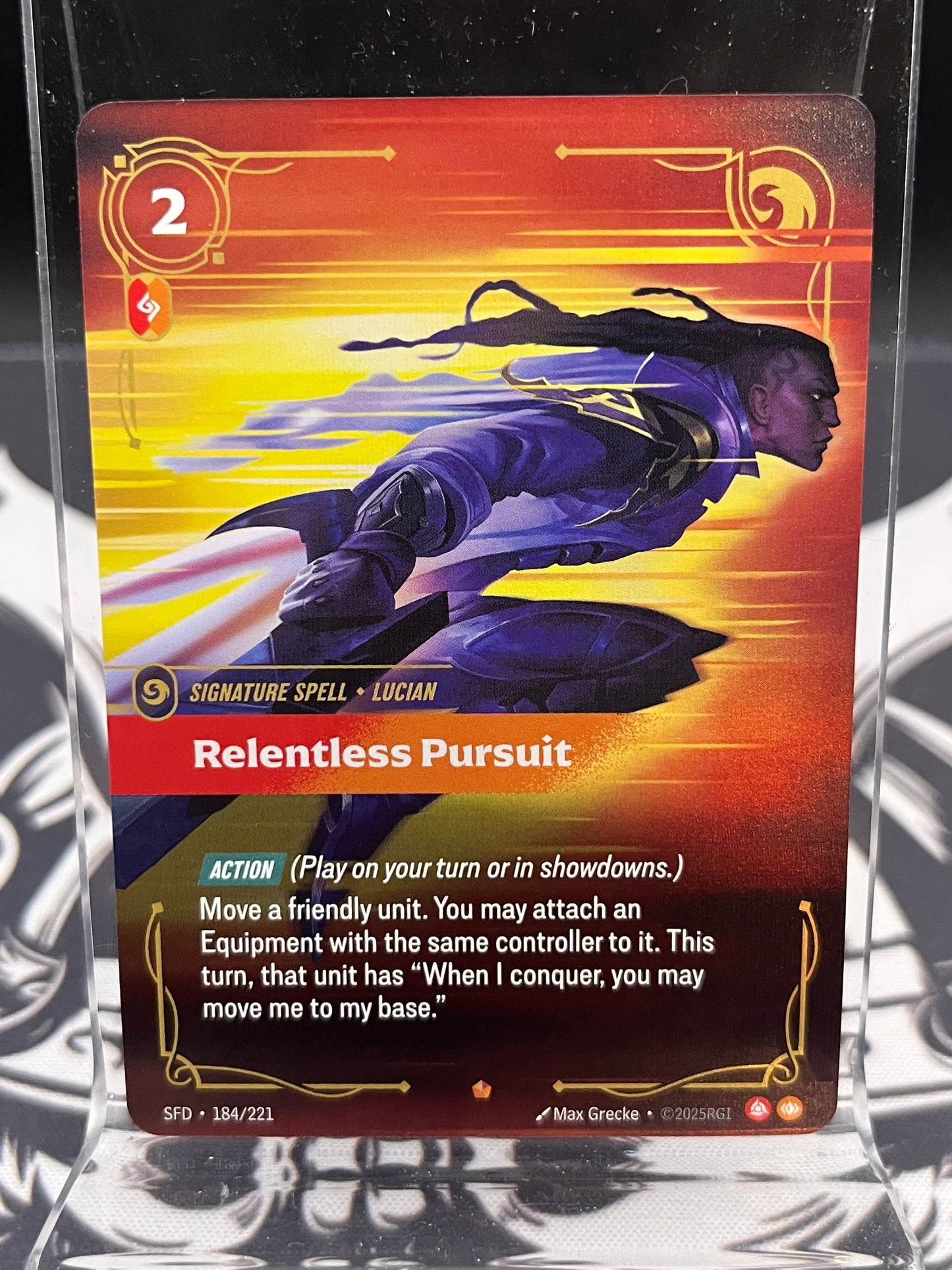 Relentless Pursuit Epic 184/221