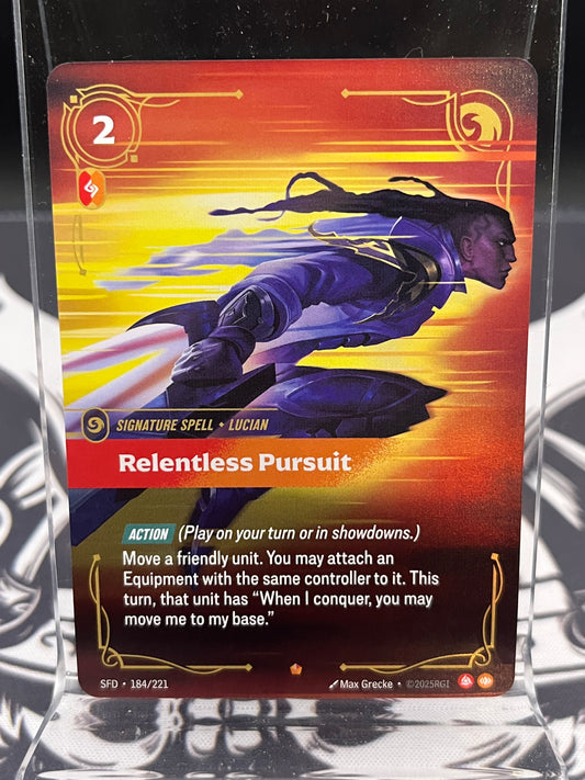 Relentless Pursuit Epic 184/221