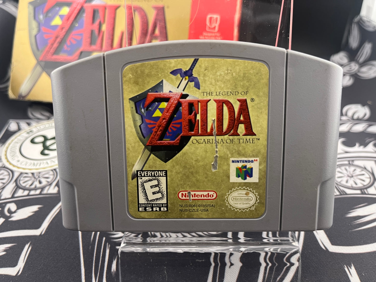Zelda Ocarina of Time N64 CIB
