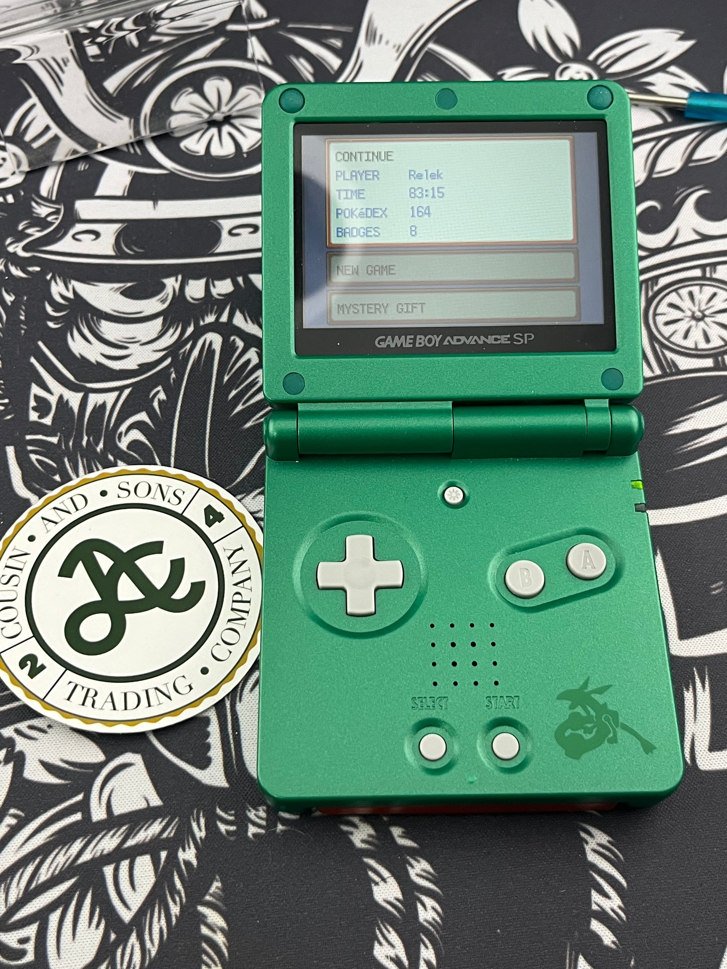 Pokémon Firered GBA Loose okay Label