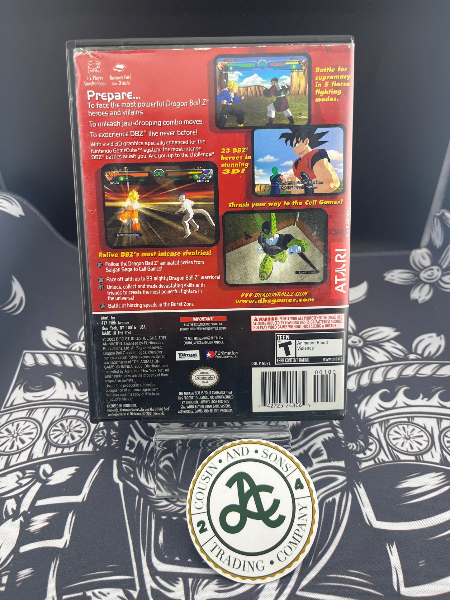 Dragonball Z Budokai GameCube CIB