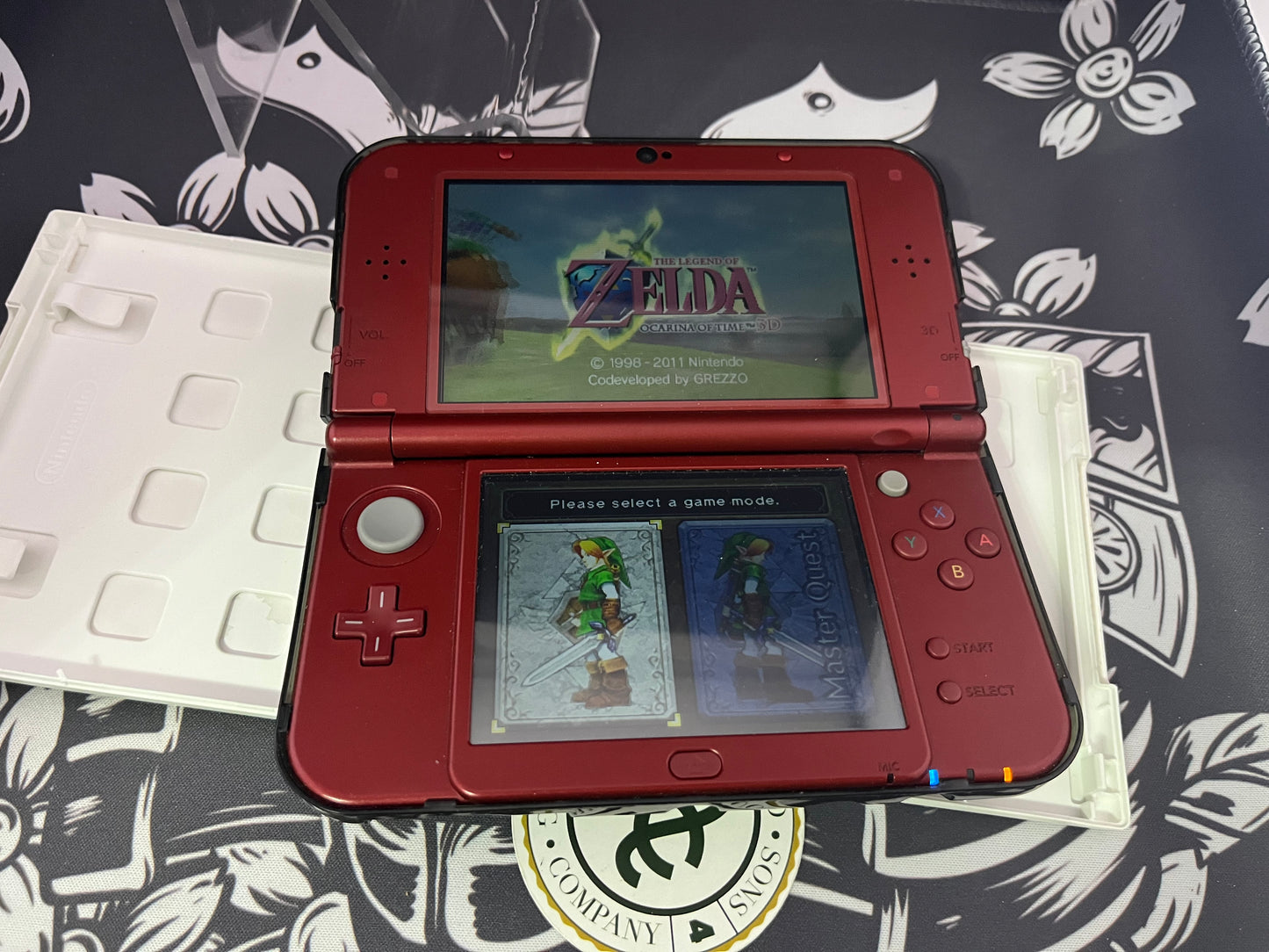 Zelda Ocarina of time 3D 3DS (No Manual + dmg)