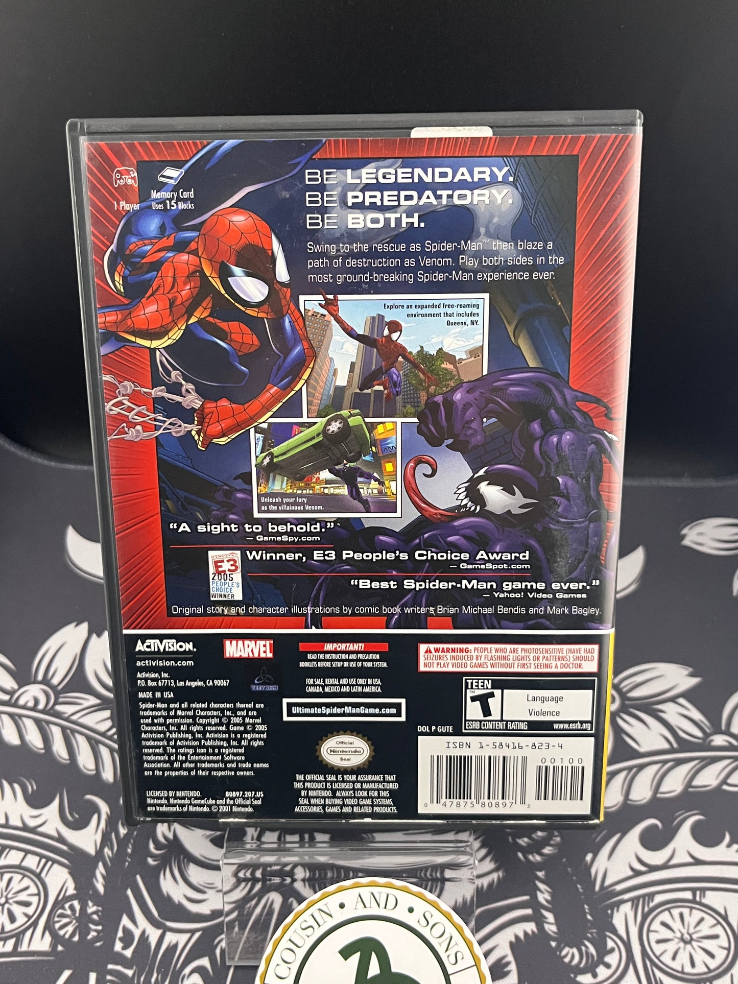 Ultimate Spider-man GC GameCube PC Players Choice CIB