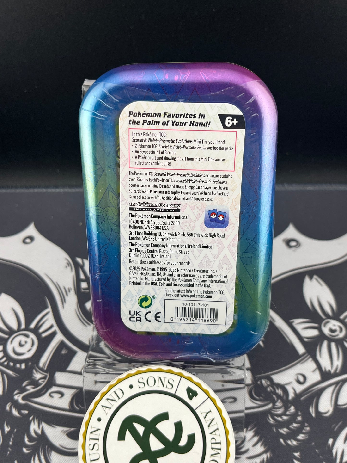 Prismatic Evolution Mini Tin - Leafeon