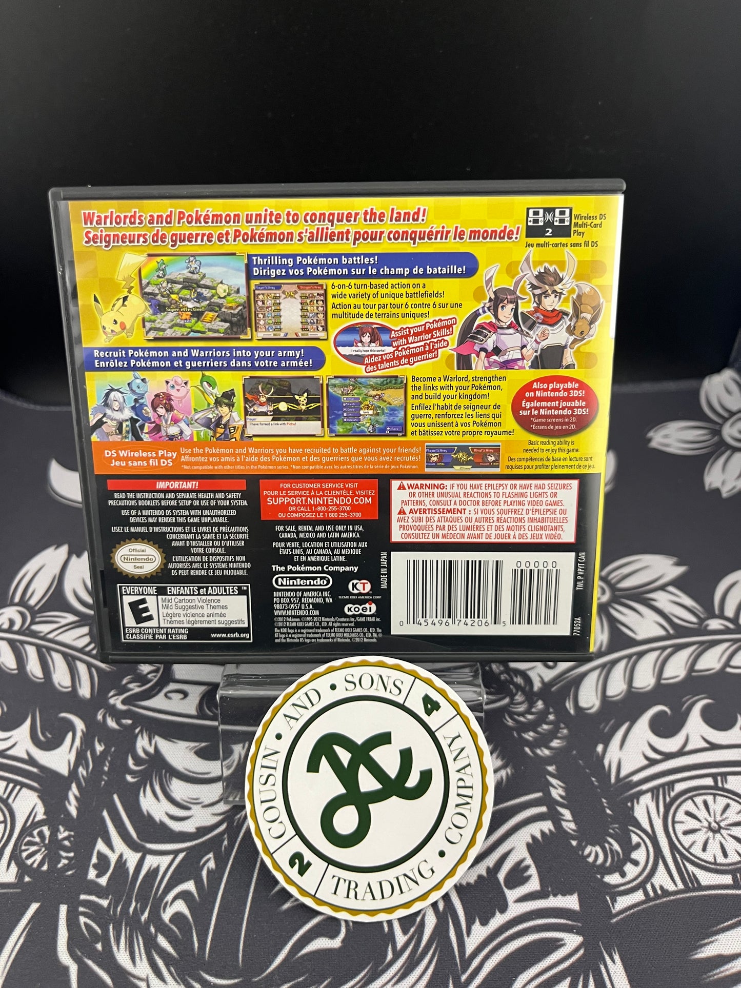 Pokémon Conquest DS CIB