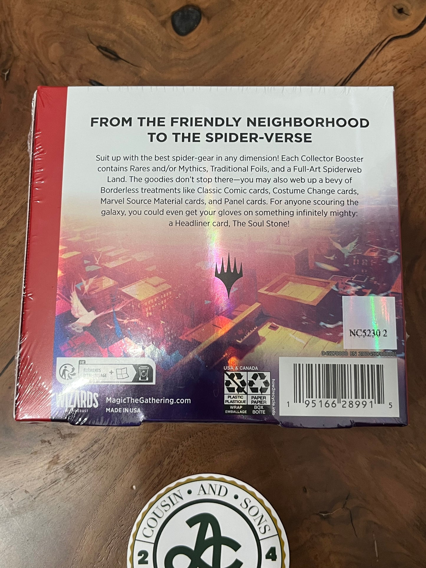 Marvel Spiderman Magic the Gathering Collectors Booster Box