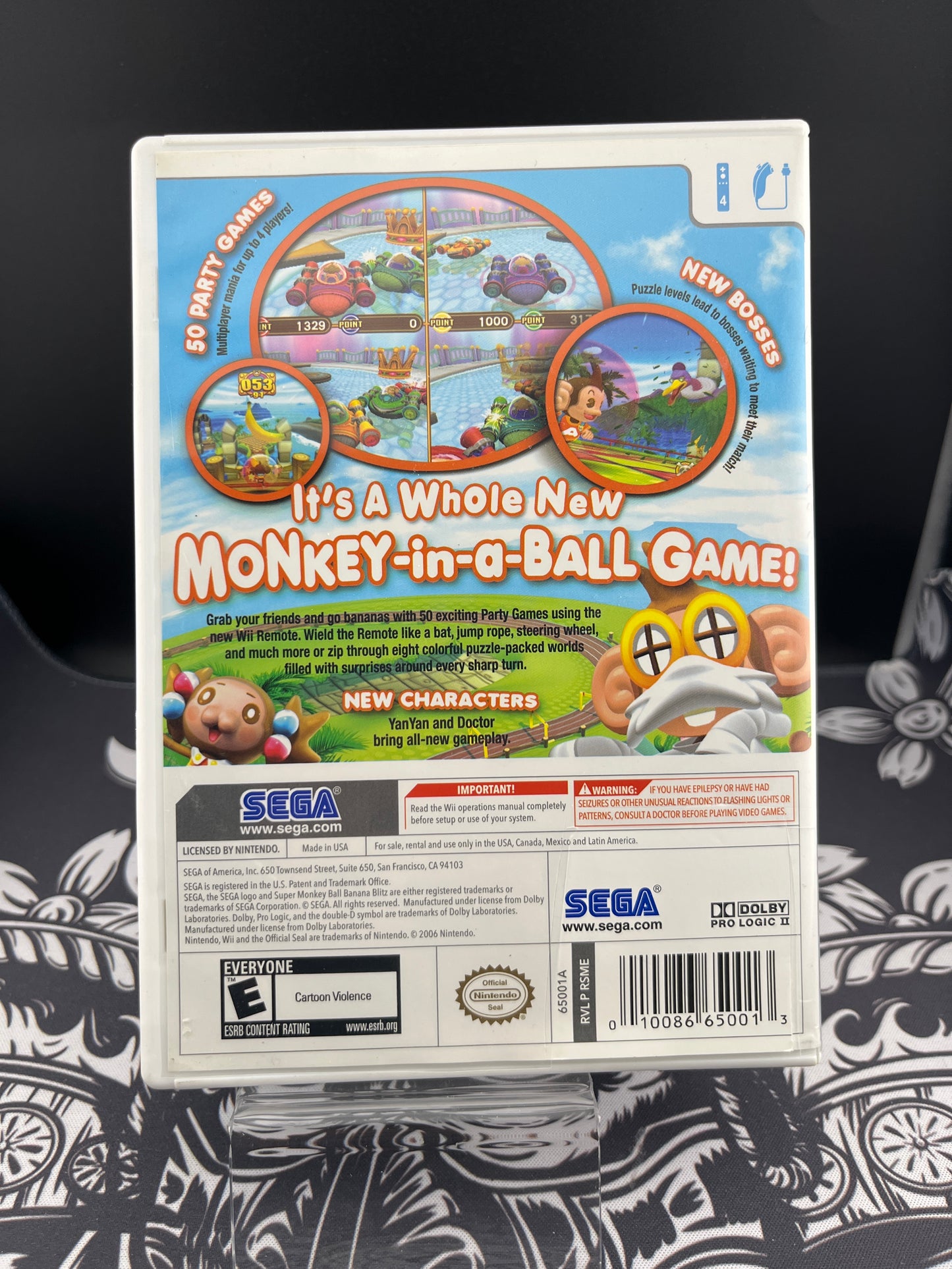 Super Monkey Ball Banana Blitz Wii CIB