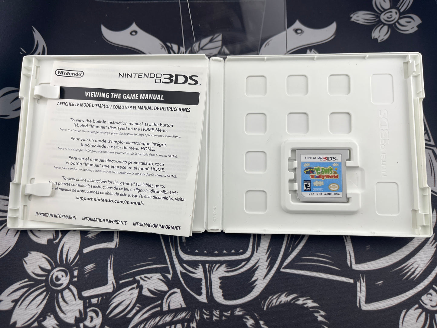 Poochy & Yoshi’s Woolly World 3DS CIB