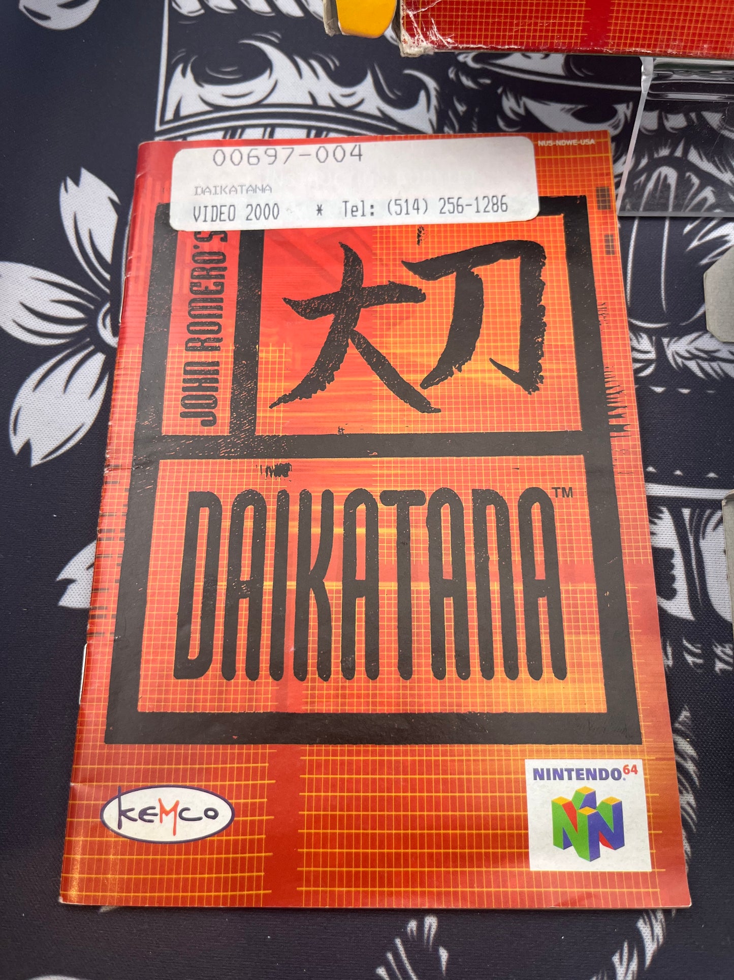 Daikatana N64 CIB