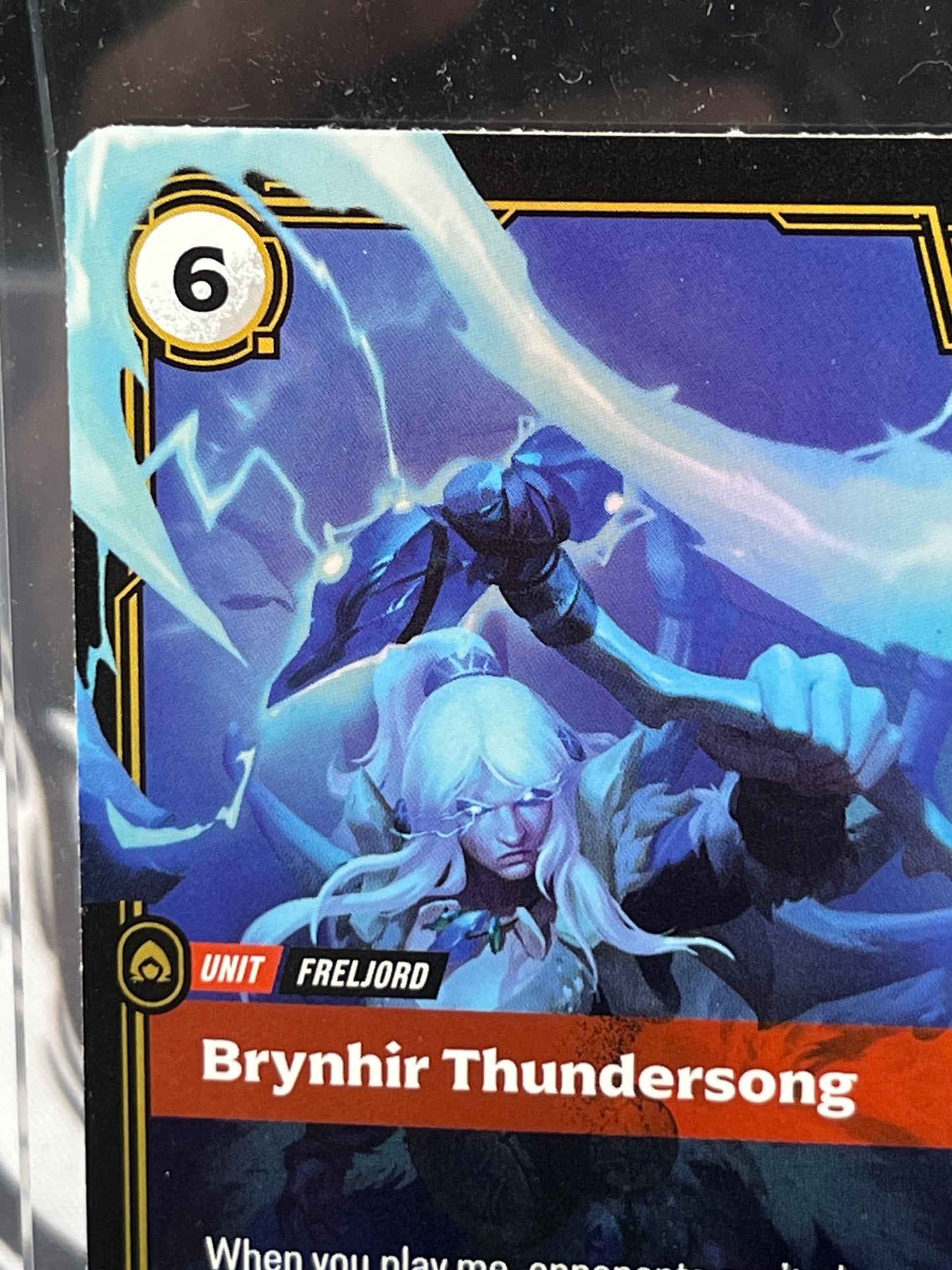 Riftbound - Origins Brynhir Thundersong #026/298 Rare NM Foil