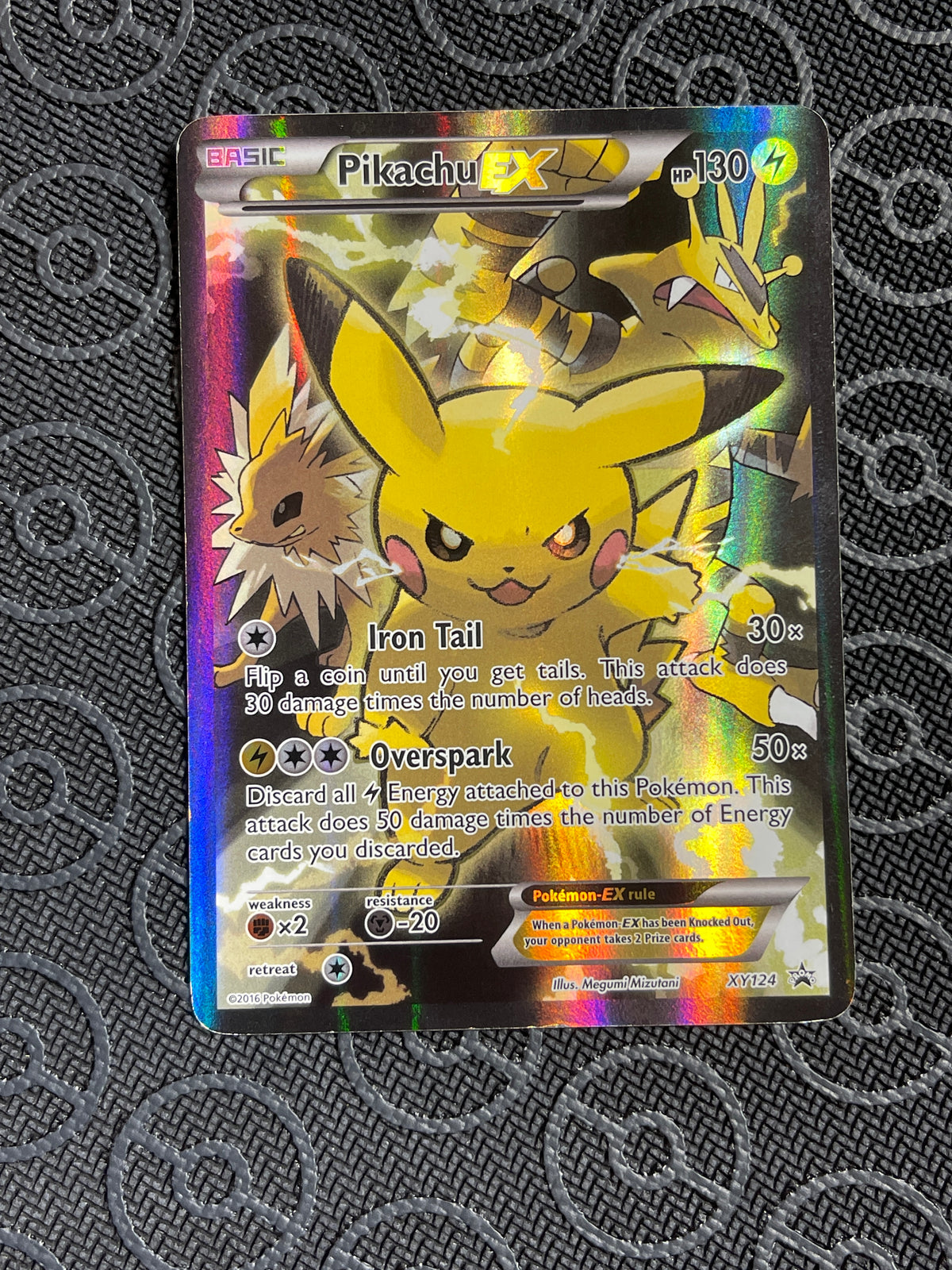 Pikachu Ex - XY124 LP/MP