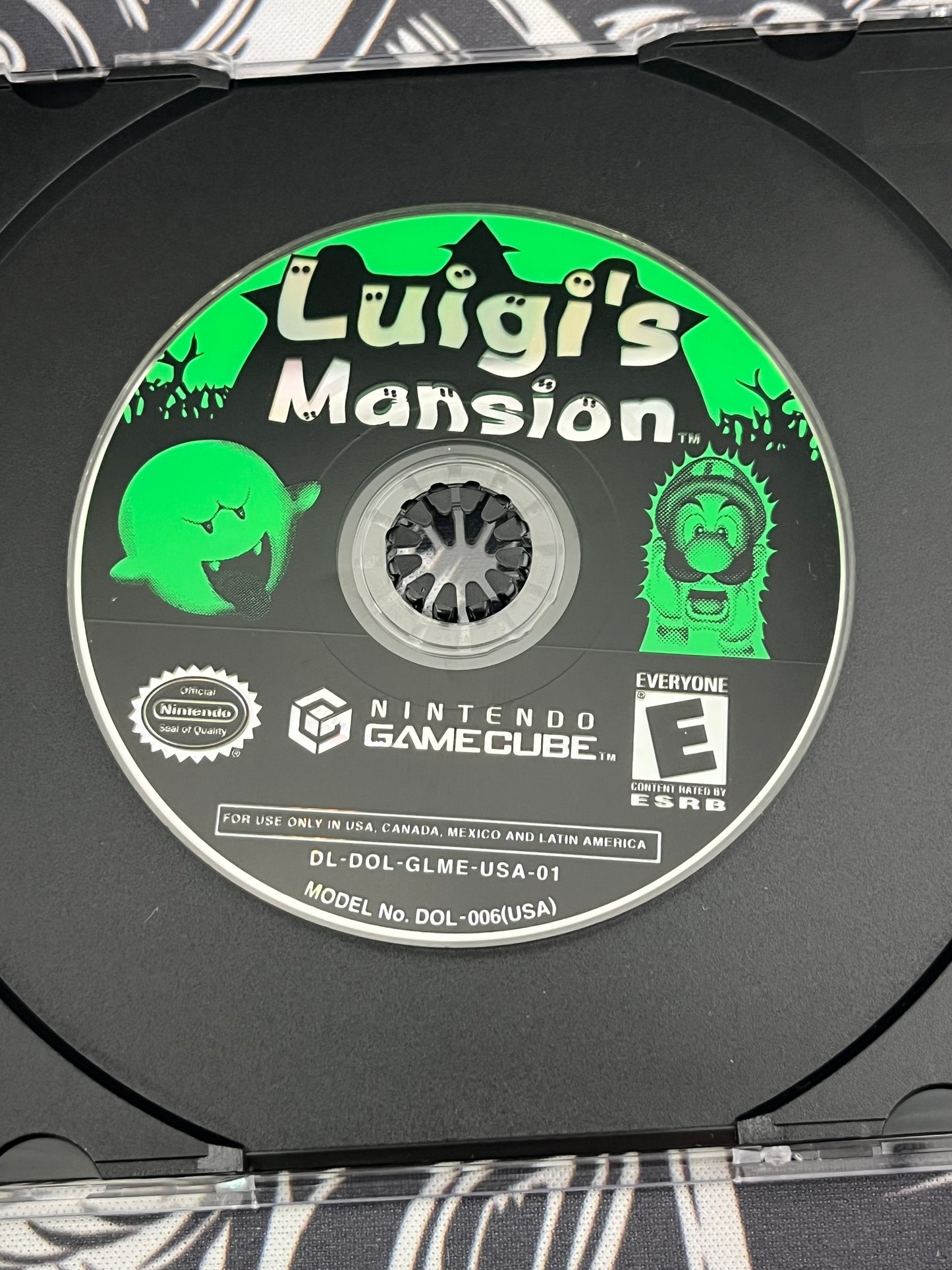 Luigi’s Mansion GameCube loose