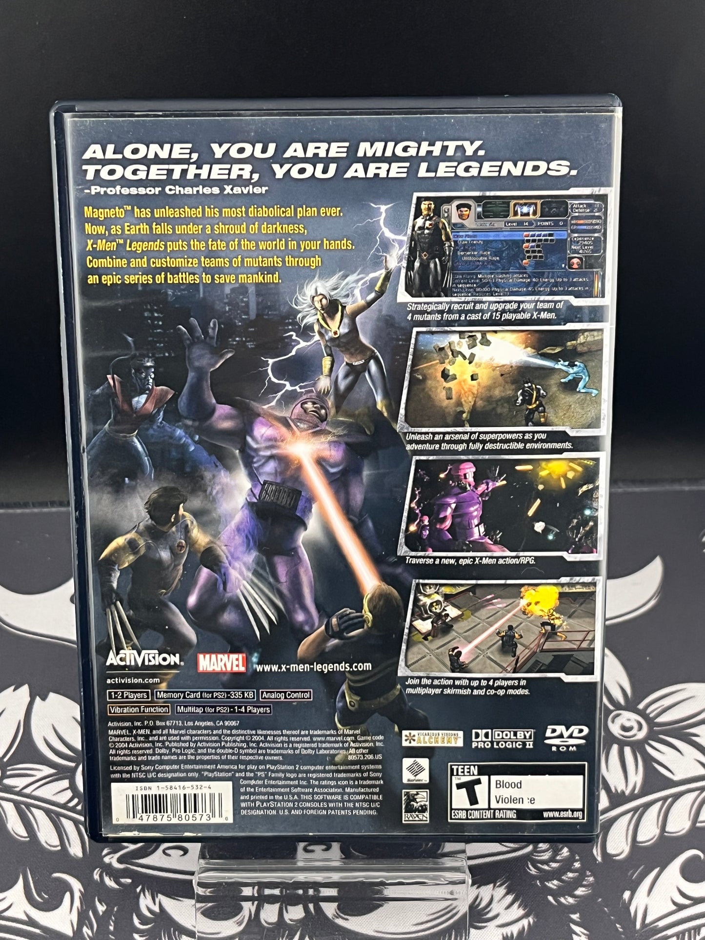 X-men Legends PS2 CIB