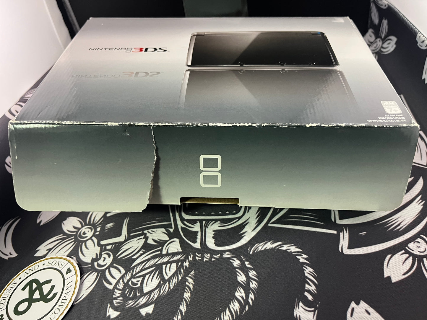 Cosmo Black 3DS Console CIB (No Game Included)