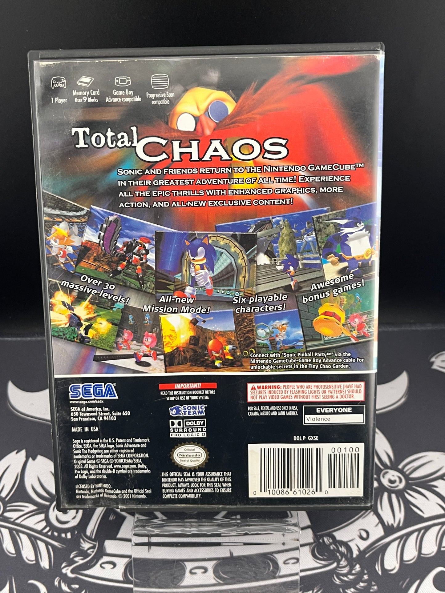 Sonic Adventure DX Directors Cut GameCube CIB