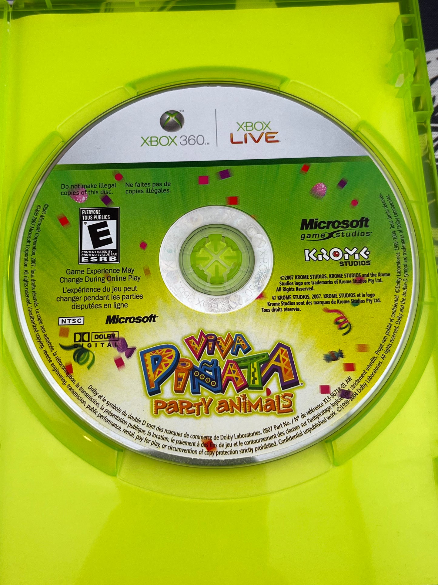 Viva Piñata Party Animals Xbox 369 CIB