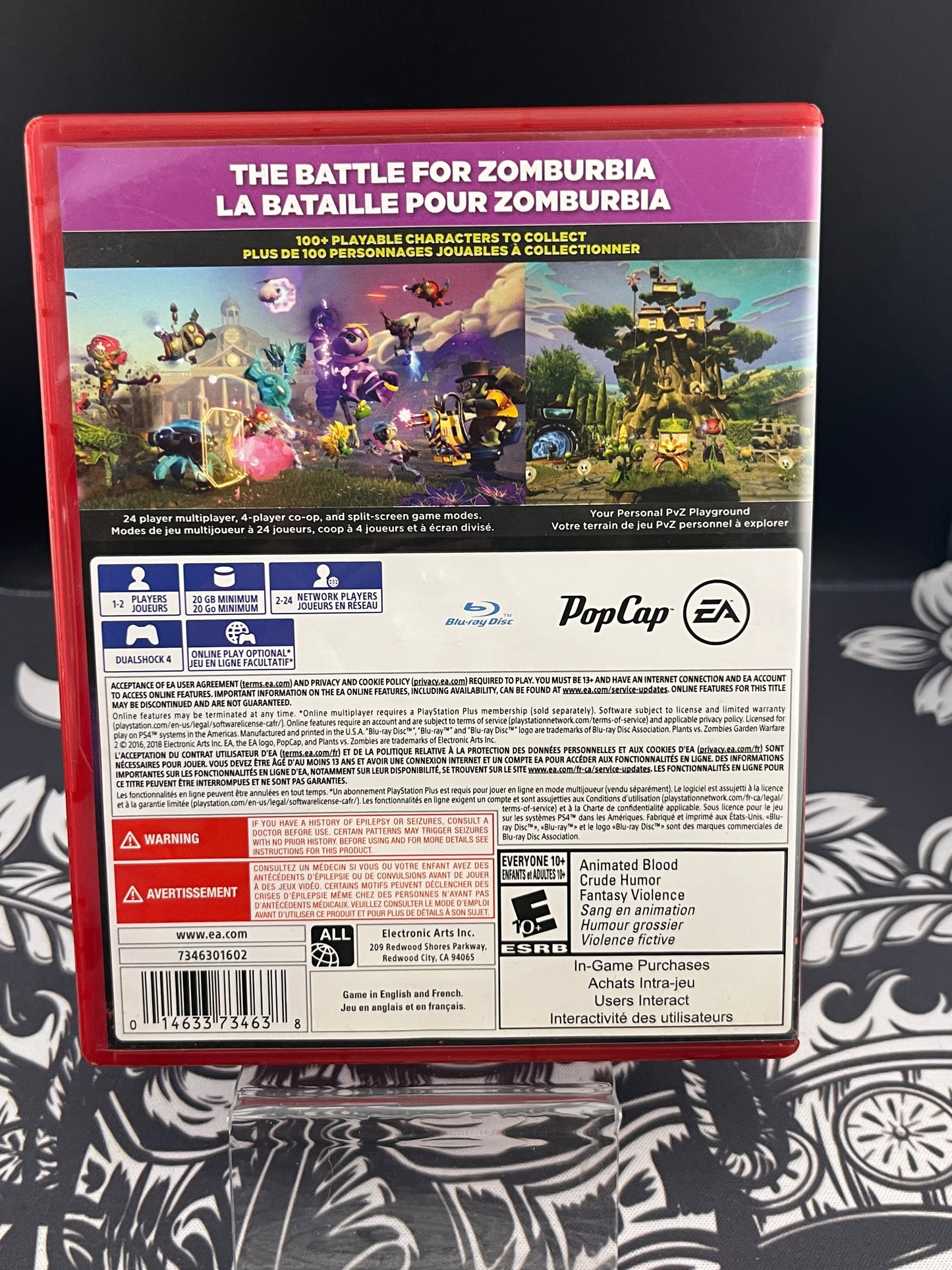Plants Vs Zombies PS4 PH CIB