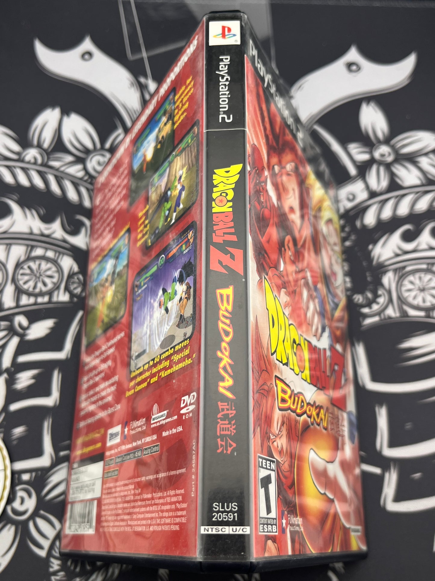 (P) Dragonball Z Budokai - PS2 - No Manual