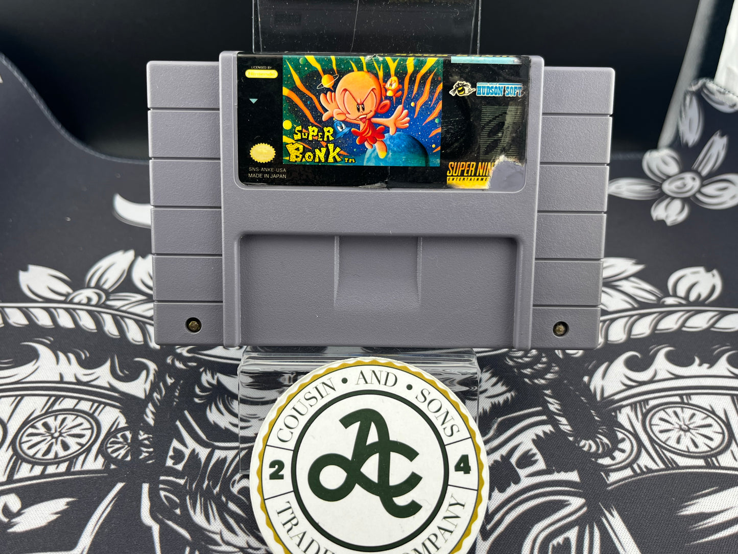 Super Bonk SNES Loose