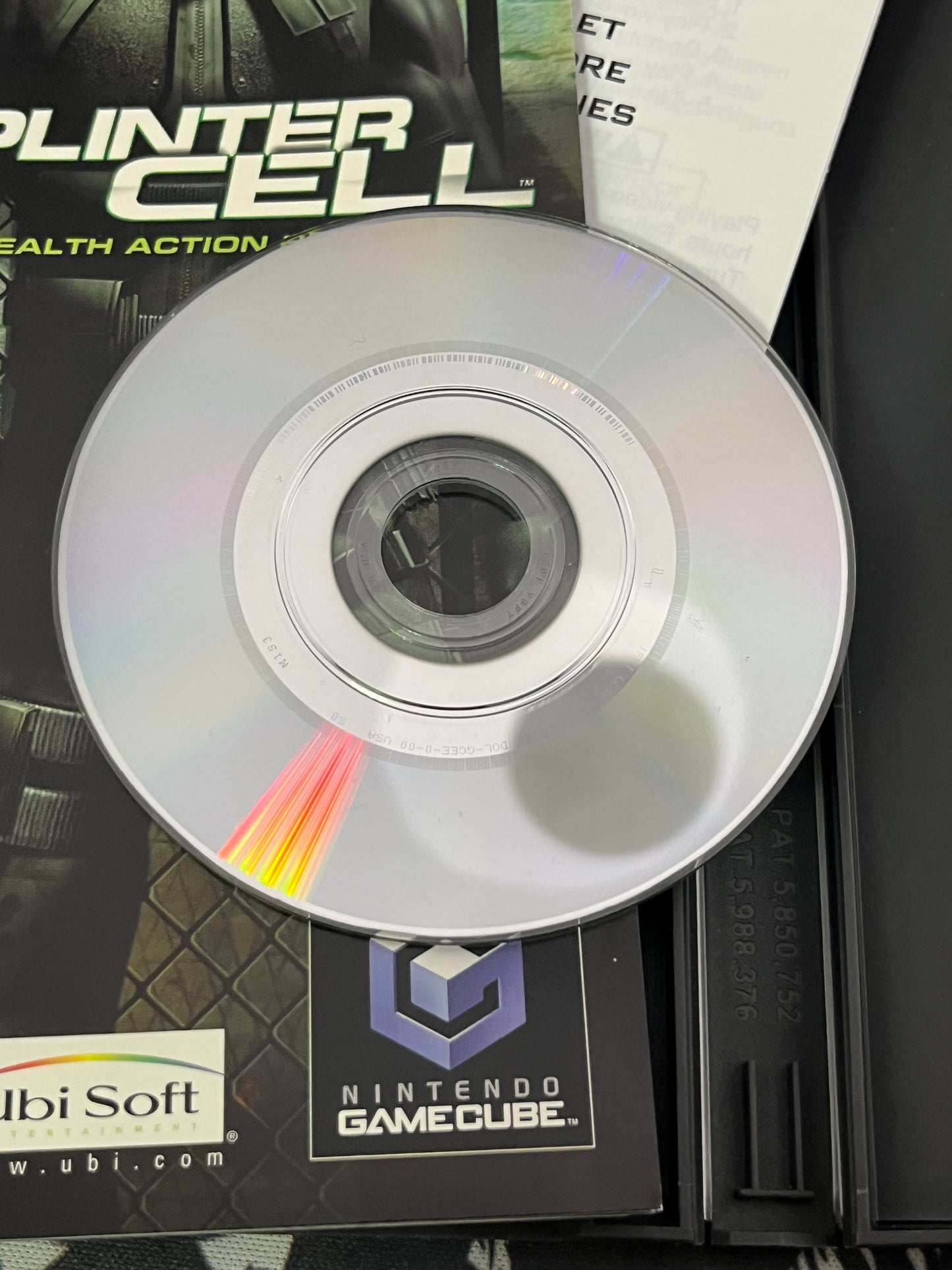 Tom Clancy’s Splinter Cell Stealth Action Redefined GC GameCube CIB