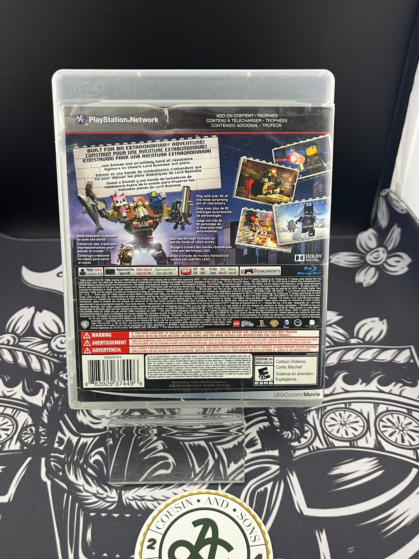 The Lego Movie PS3 CIB
