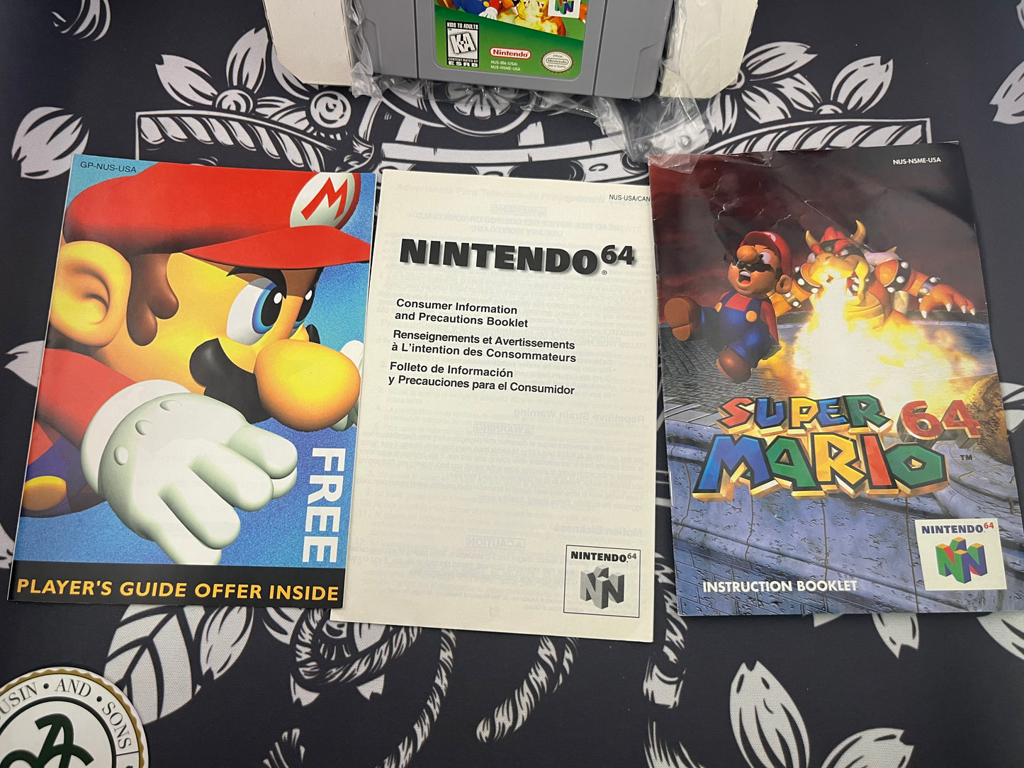 Super Mario 64 n64 Full CIB