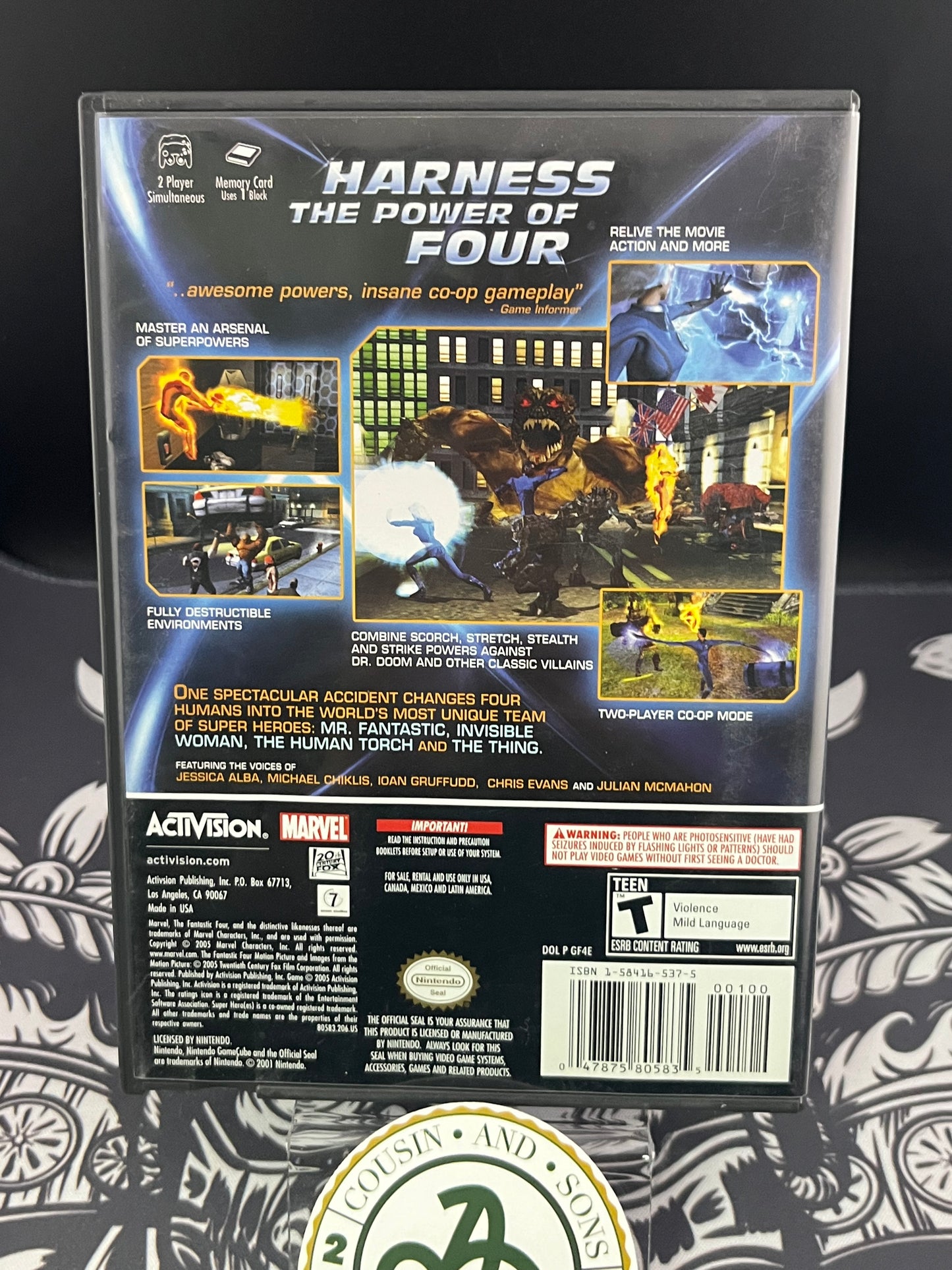 Fantastic 4 GameCube CIB