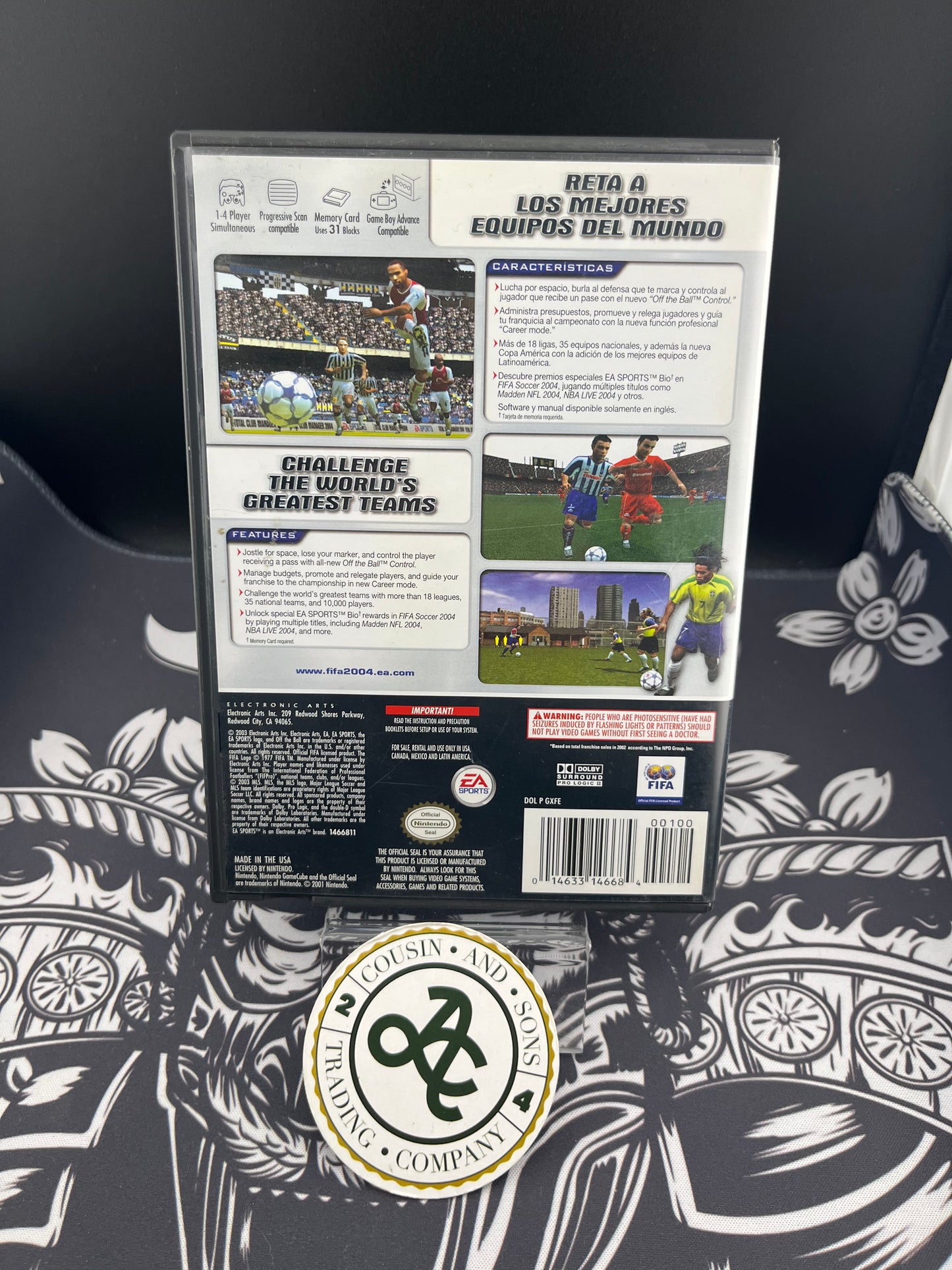 FIFA Soccer 2004 GameCube CIB
