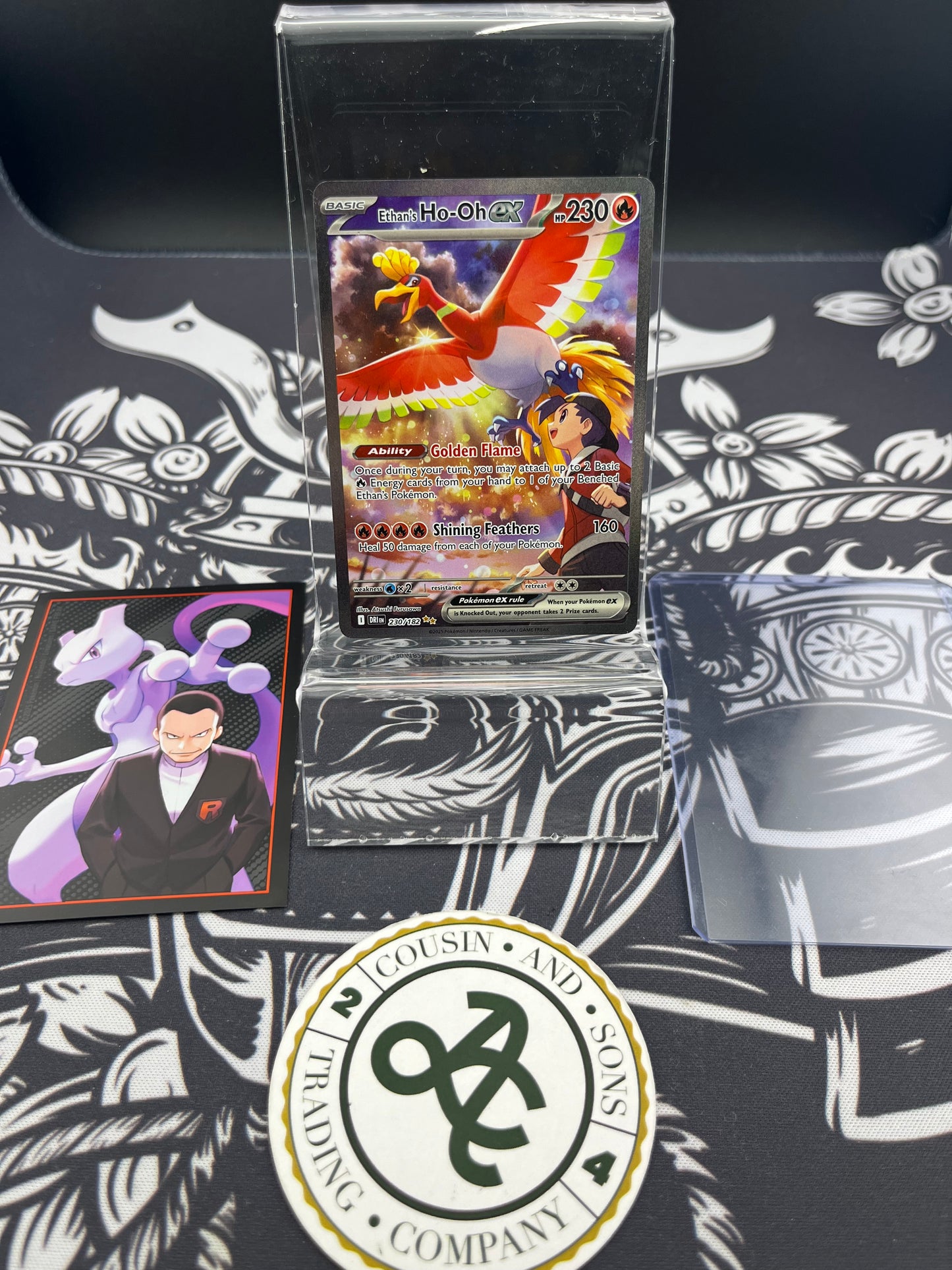 Ethan's Ho-Oh ex 230/182 Sv10: Destined Rivals Special Illustration Rare Holo Near Mint