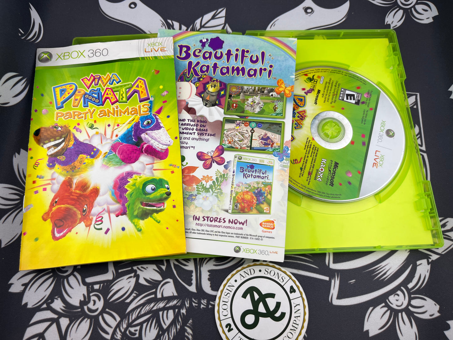 Viva Piñata Party Animals Xbox 369 CIB