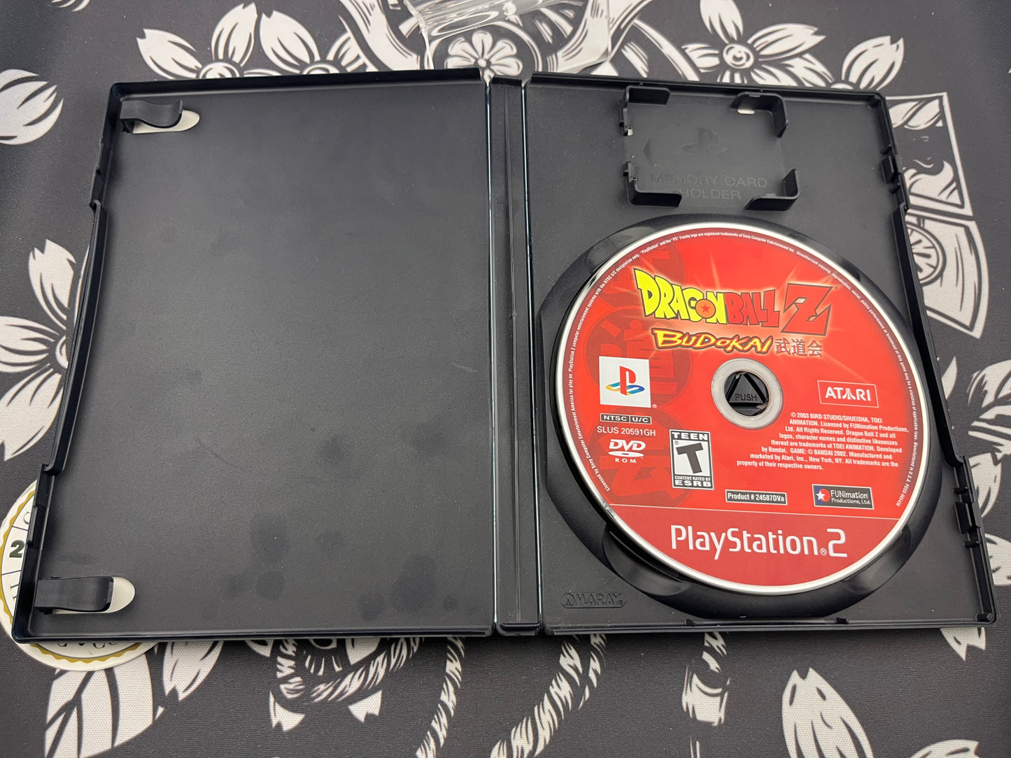 (P) Dragonball Z Budokai - PS2 - No Manual