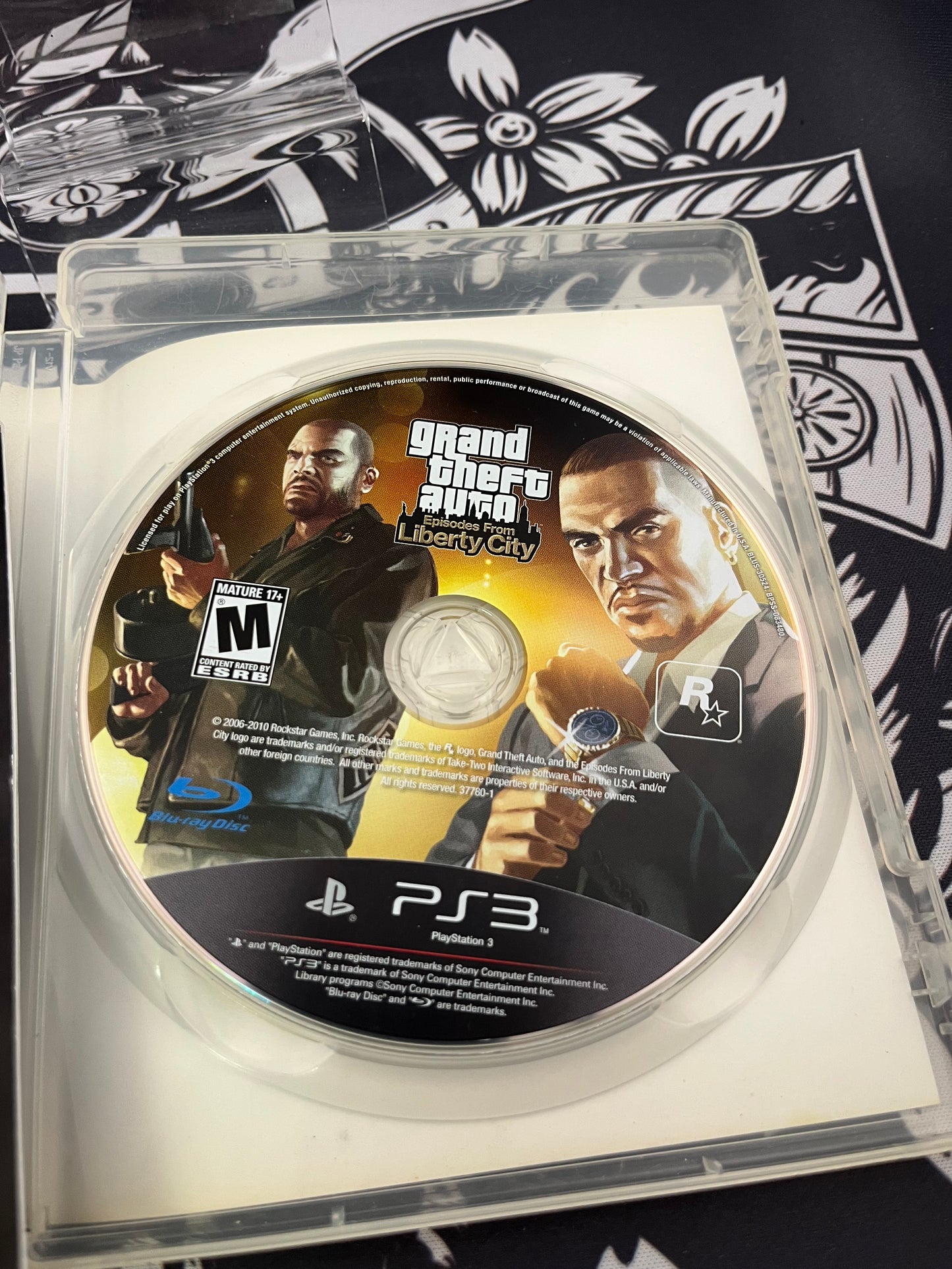 GTA Episodes from Liberty City PS3 CIB No Map