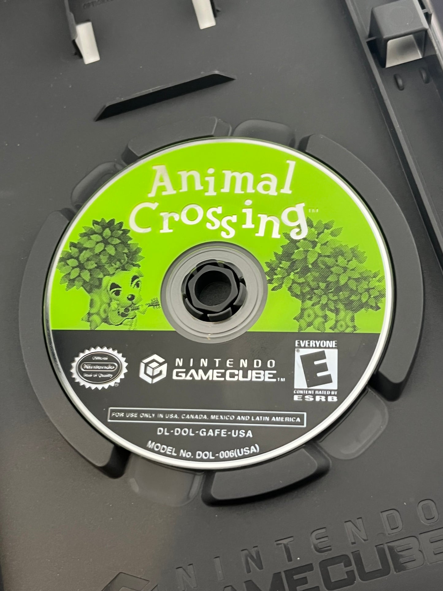Animal Crossing GameCube black label  CIB