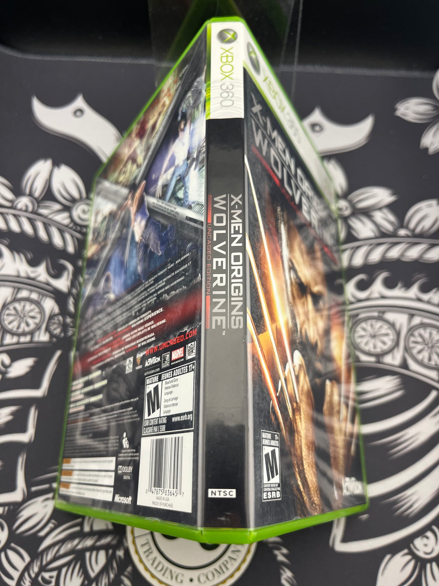 X Men Origins Wolverine Xbox 360 CIB