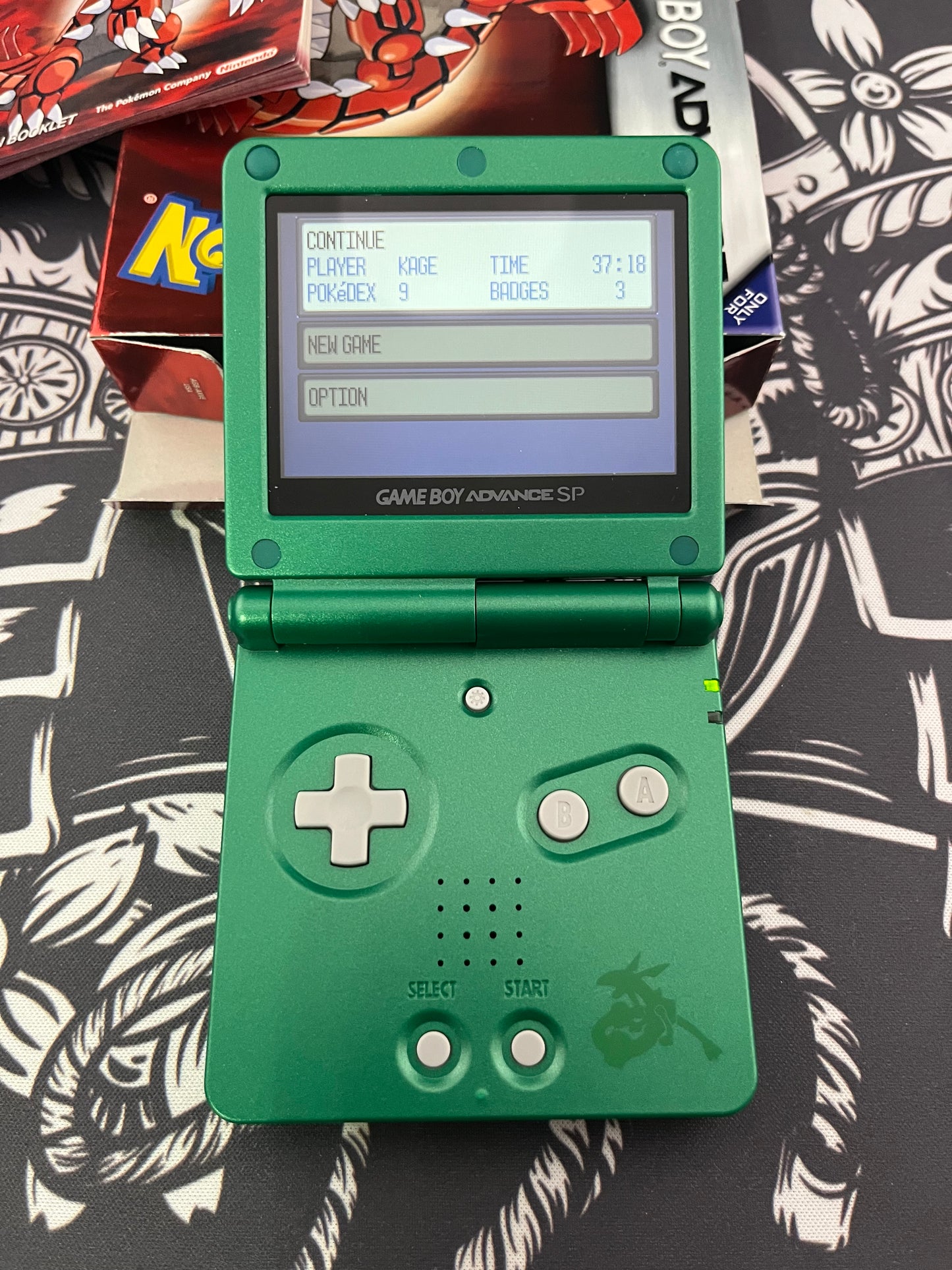 Pokémon Ruby GBA - Box and Manual