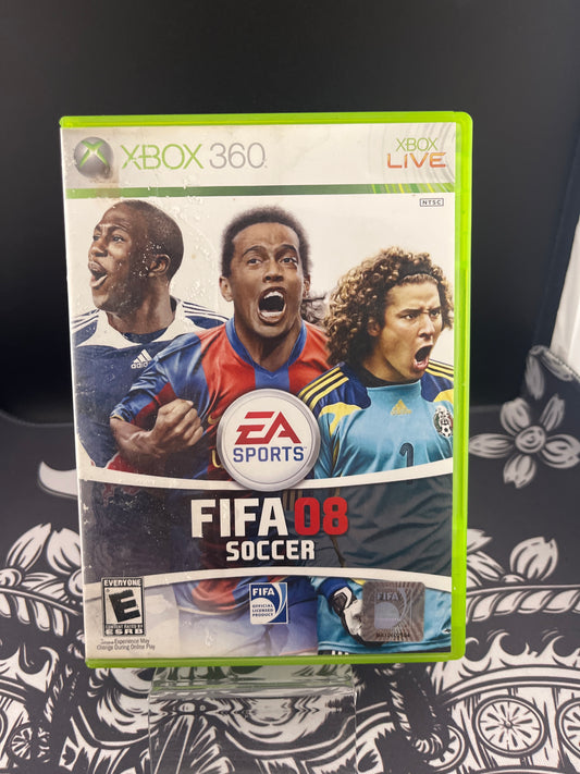 FIFA 08 Soccer Xbox360 no manual