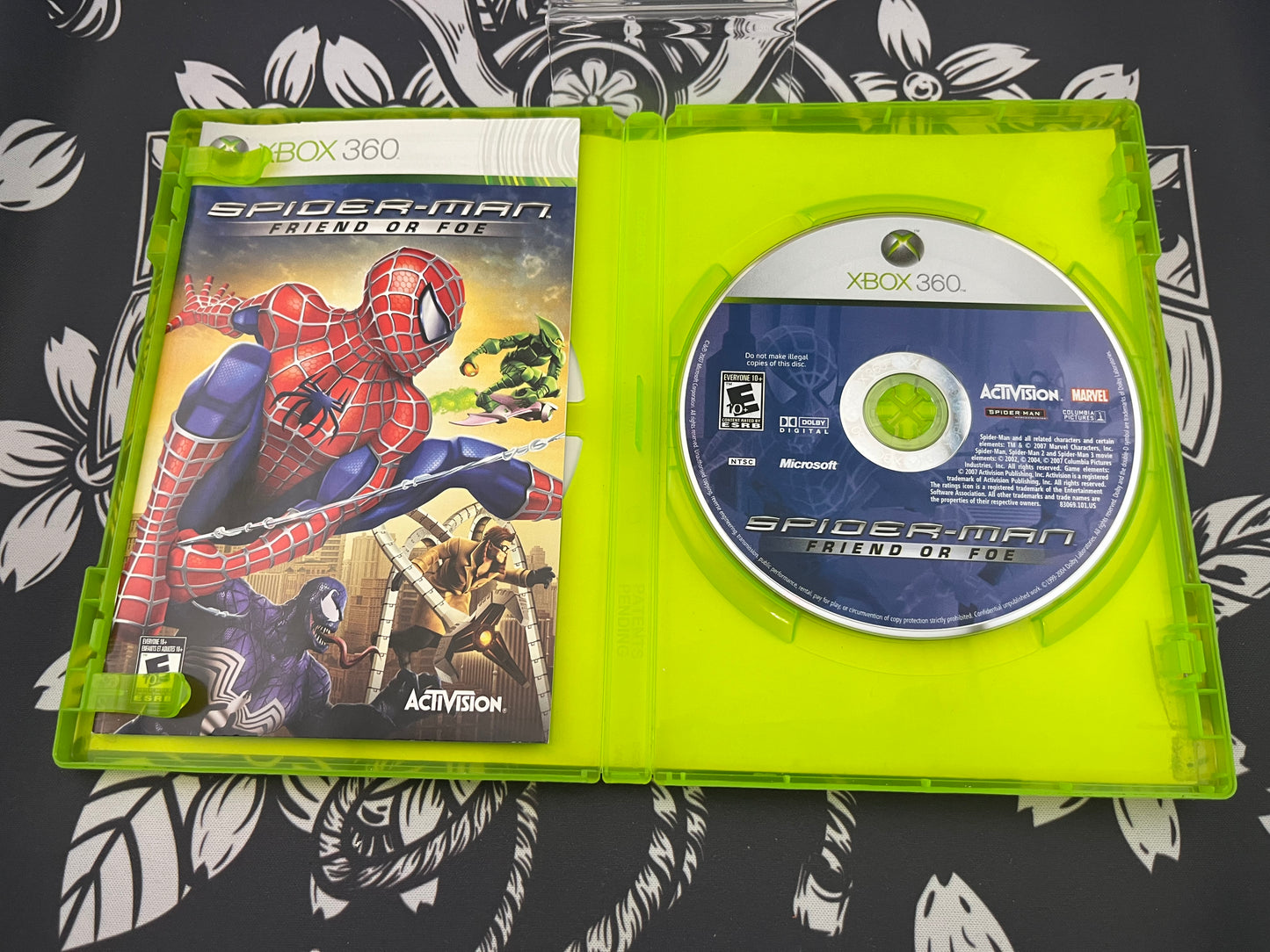 Spiderman Friend or Foe Xbox 360 CIB
