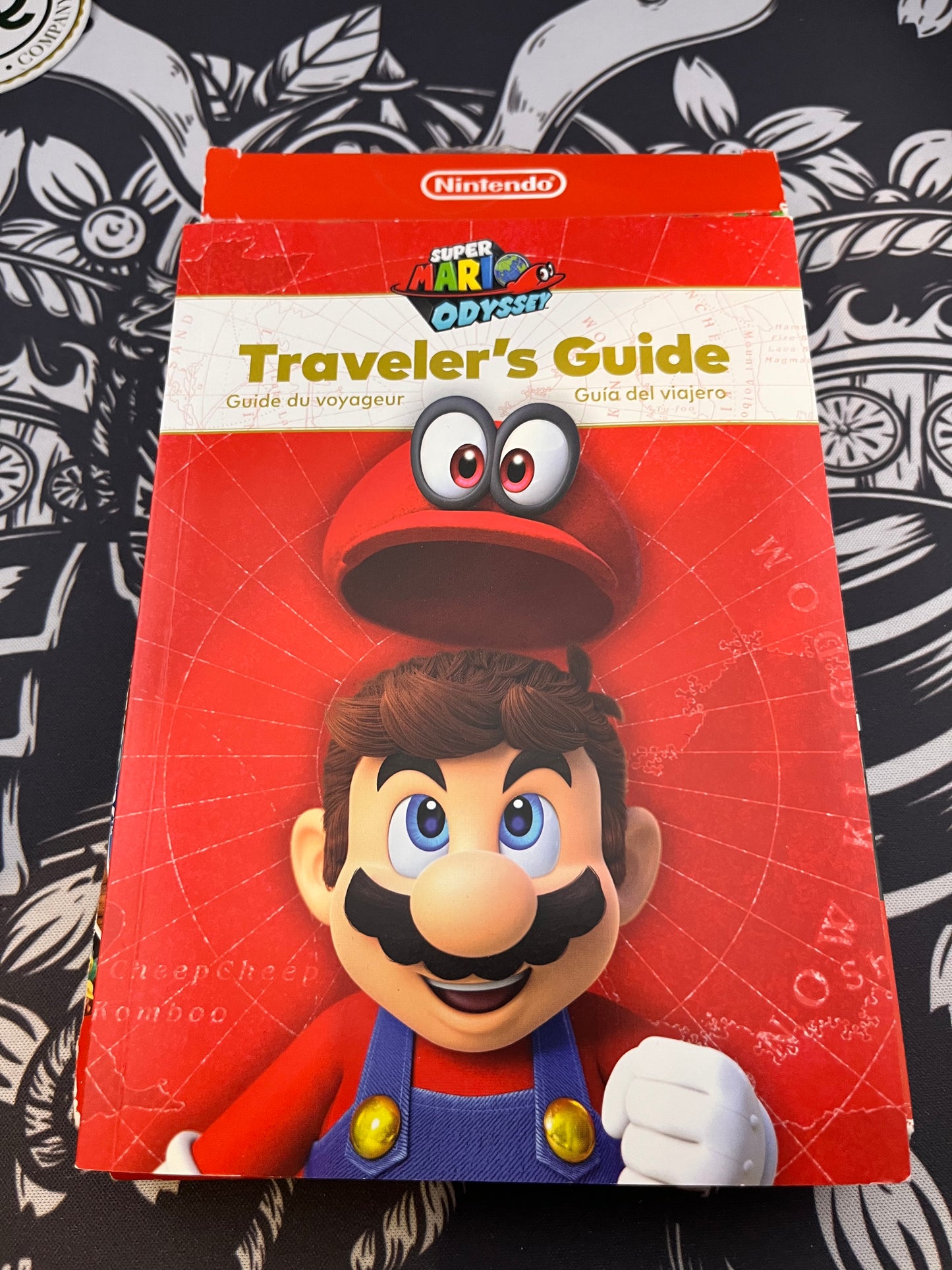 Super Mario Odyssey Travelers Guide no Game Switch