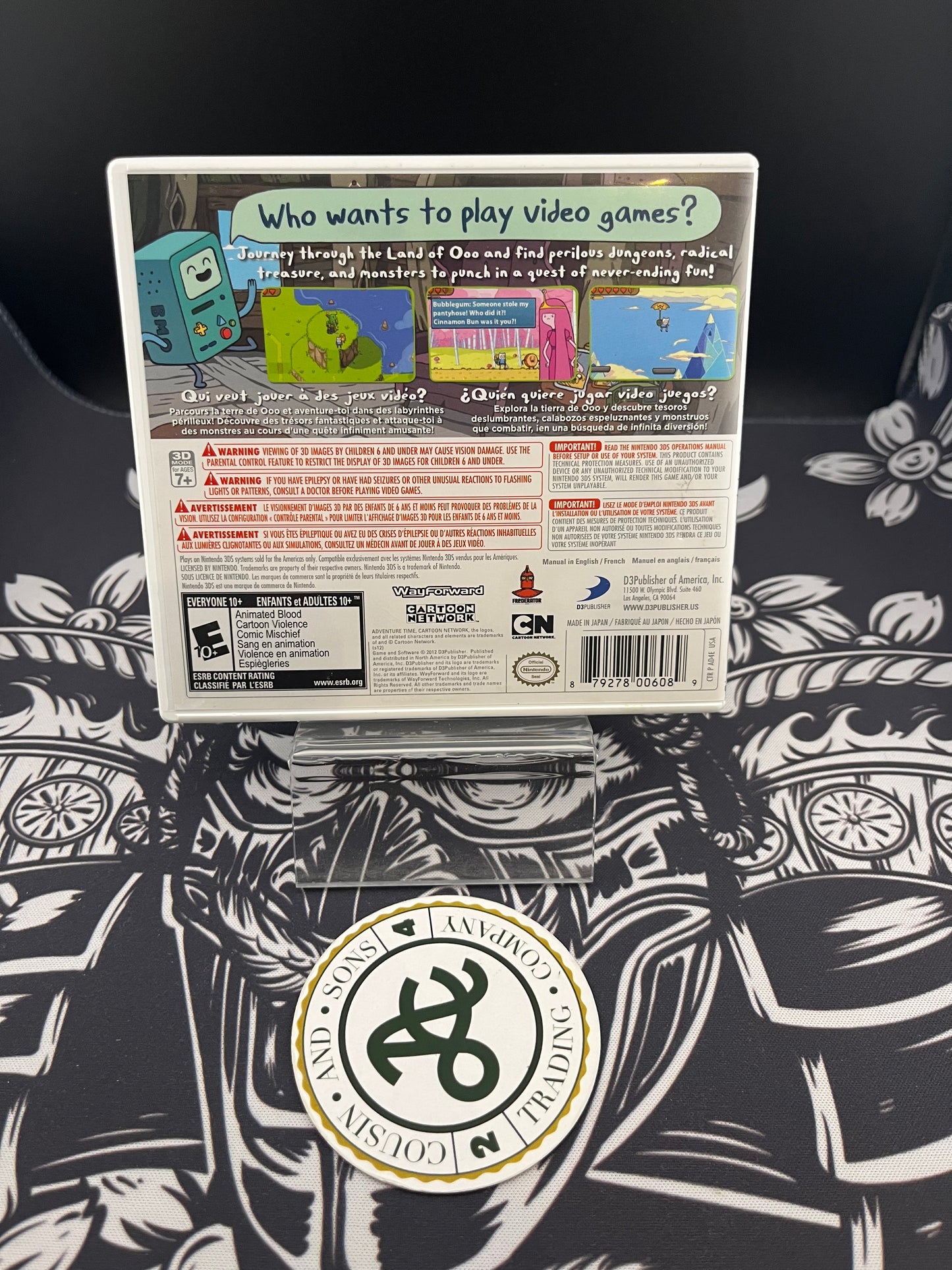 Adventure Time 3DS CIB