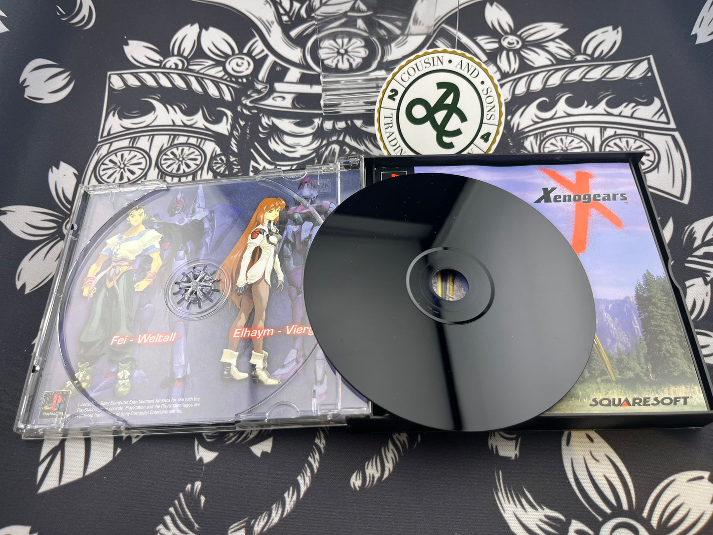 Xenogears PlayStation One PS1 CIB + Registration Card