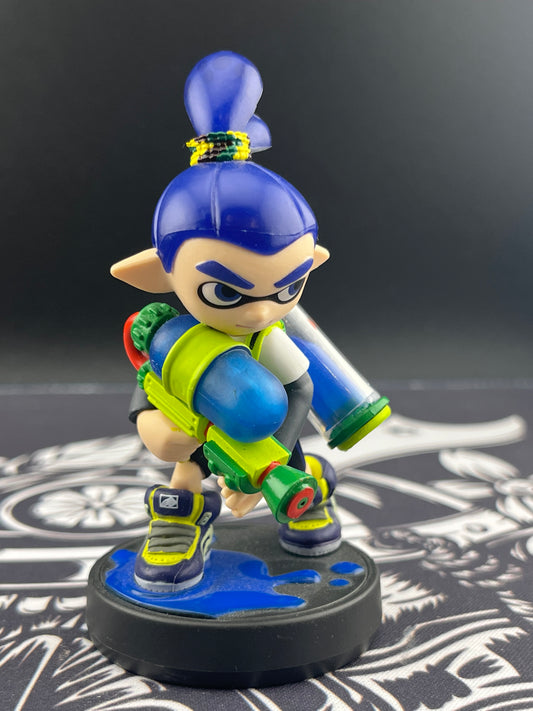 Inkling Blue Amiibo Loose