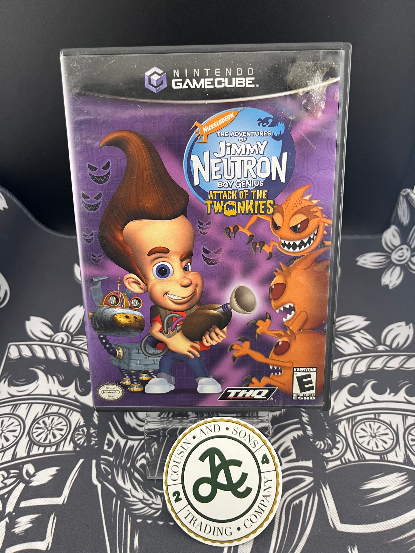 Jimmy Neutron Boy Genius Attack of The Twonkies GameCube CIB