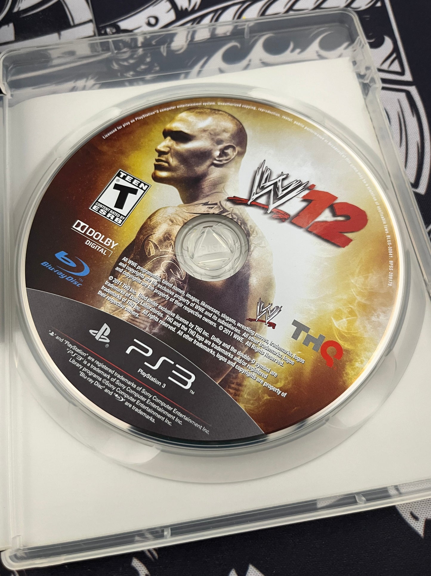 WWE 12 PS3 CIB